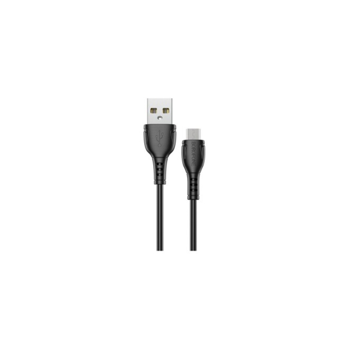 Дата кабель USB 2.0 AM to Micro 5P 1.0m BX51 Triumph 2.4A Black BOROFONE (BX51MB) 256_256.jpg