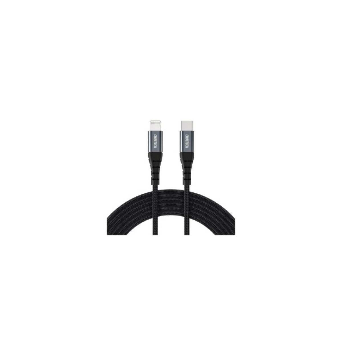 Дата кабель USB-C to Lightning 2.0m MFI Choetech (IP0041-BK) 98_98.jpg - фото 1