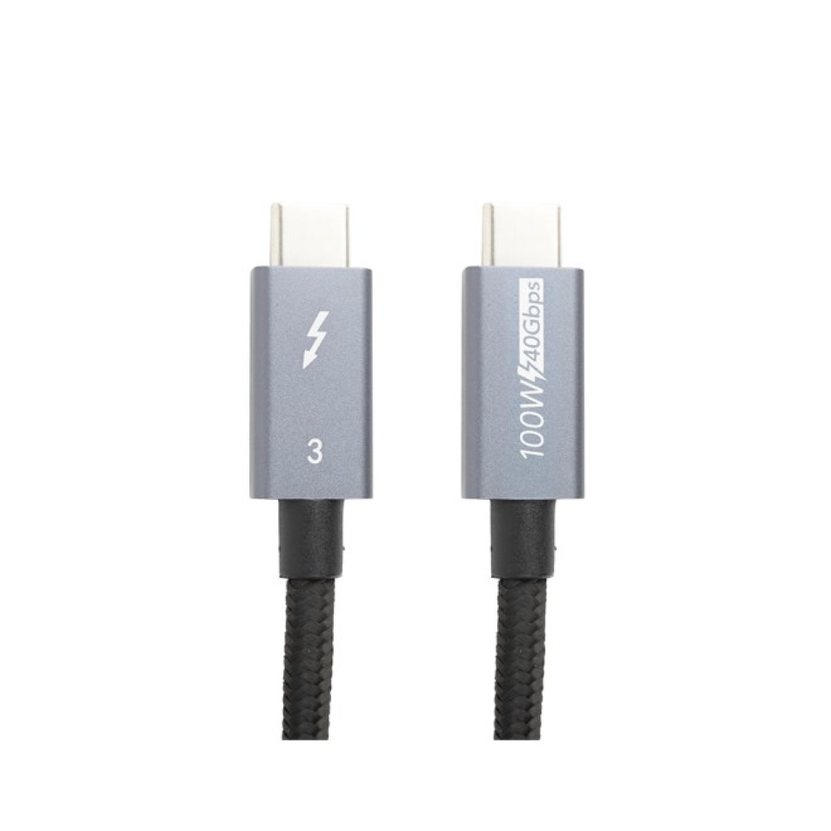 Дата кабель USB-C to USB-C 1.0m Thunderbolt 3 40Gbps, 100W, 20V/ 5A, 4K/ PowerPlant (CA913336) 256_256.jpg