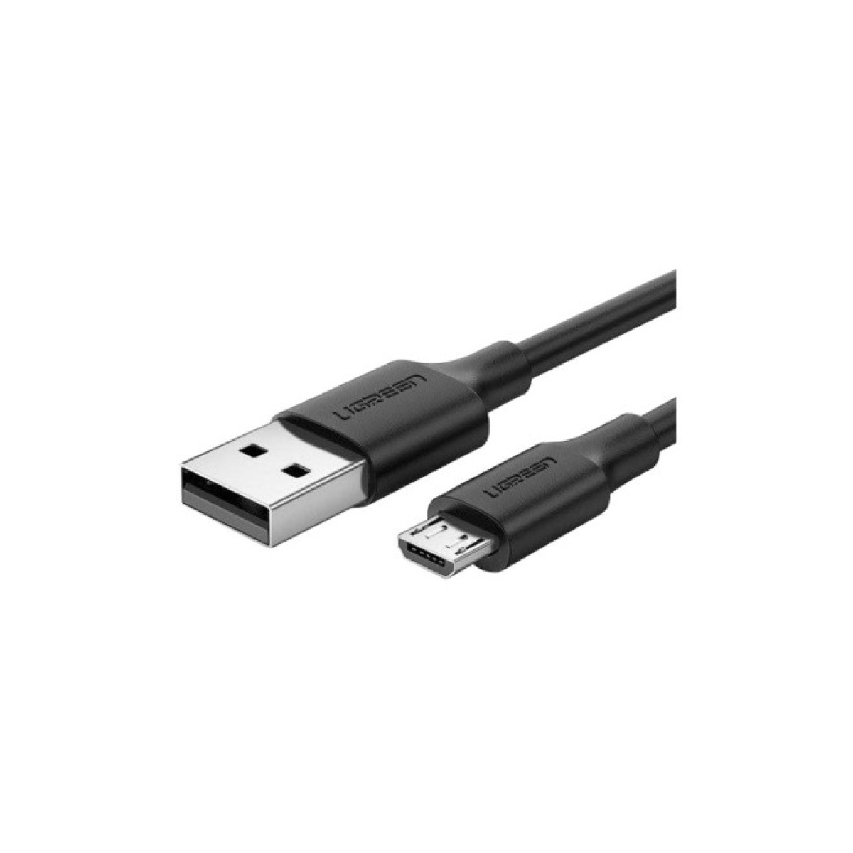 Дата кабель USB 2.0 AM to Micro 5P 1.5m US289 (Black) Ugreen (60137) 98_98.jpg - фото 1