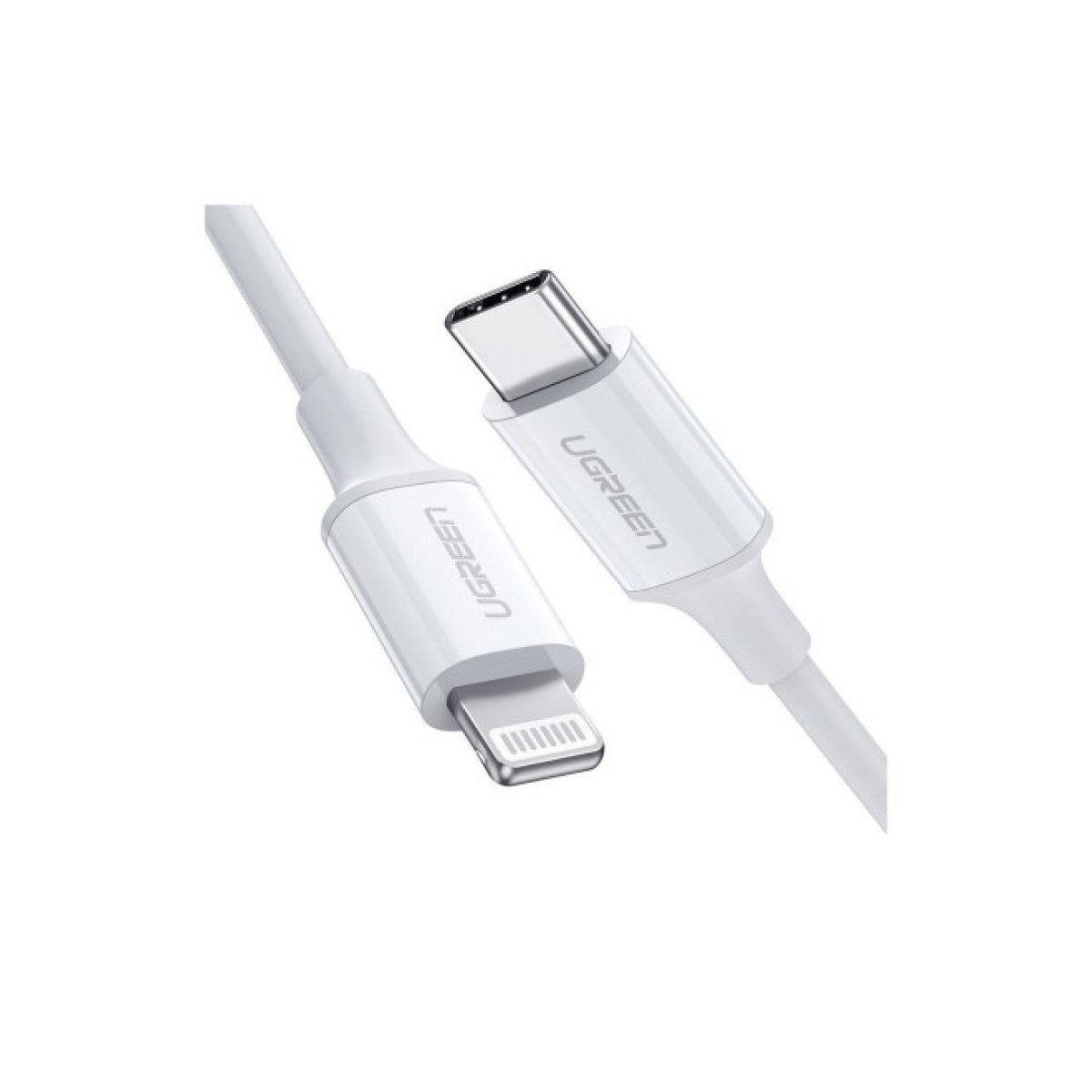 Дата кабель USB-C to Lightning 2.0m US1713A Nickel Plating ABS Shell White Ugreen (60749) 256_256.jpg