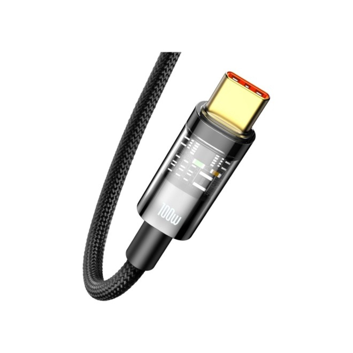 Дата кабель USB 2.0 AM to Type-C 1.0m 5A Black Baseus (CATS000201) 98_98.jpg - фото 6
