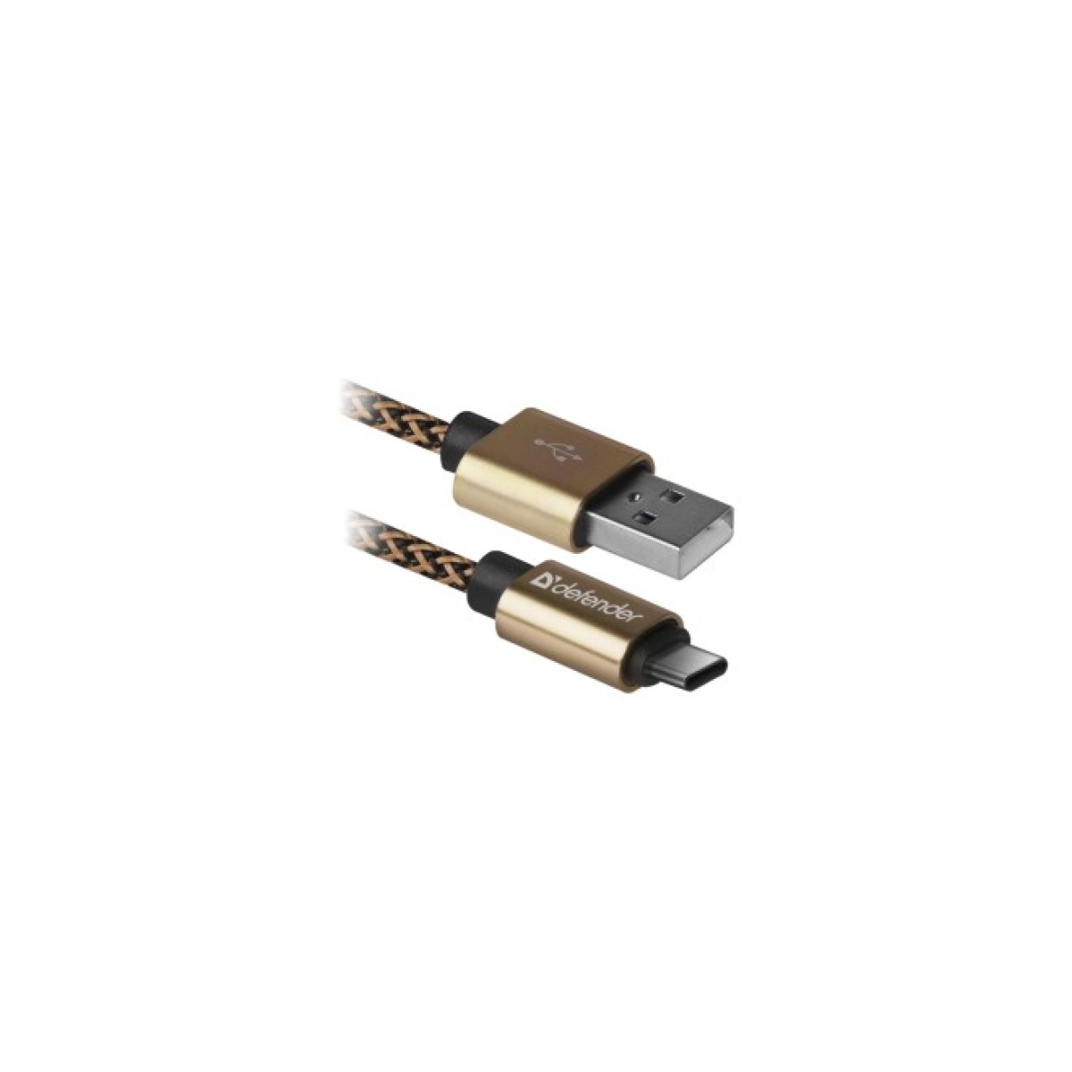 Дата кабель USB 2.0 AM to Type-C 1.0m USB09-03T PRO gold Defender (87812) 256_256.jpg