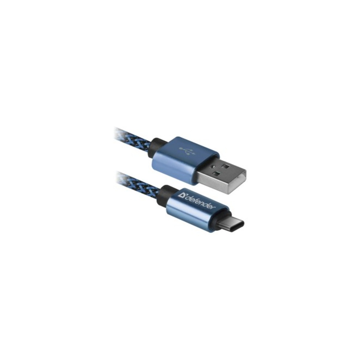 Дата кабель USB 2.0 AM to Type-C 1.0m USB09-03T PRO blue Defender (87817) 256_256.jpg