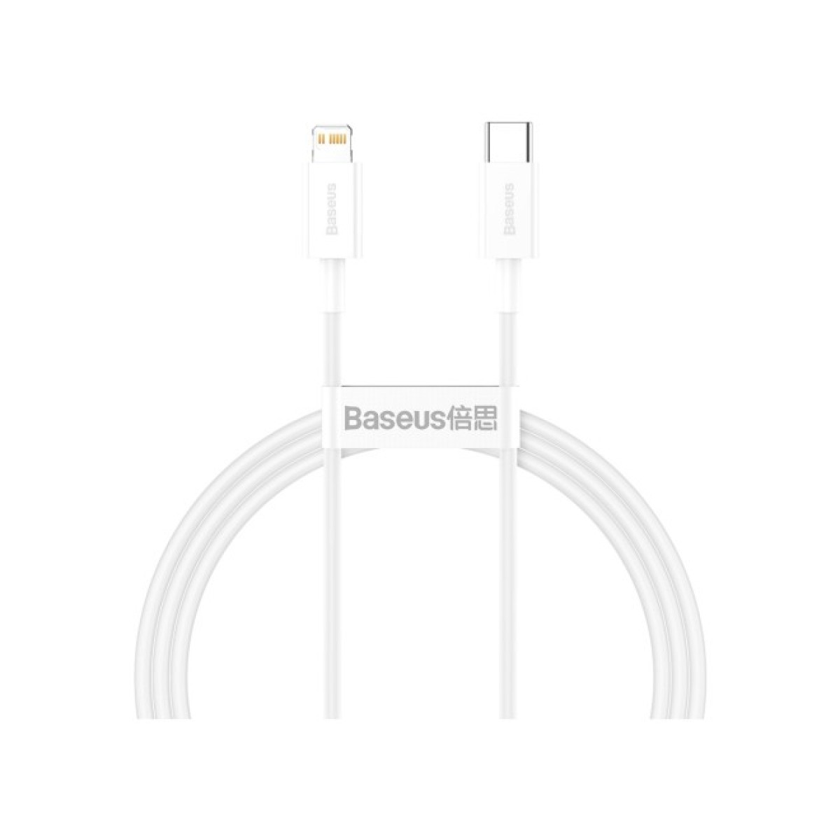 Дата кабель USB-C to Lightning 1.0m 20W Superior Series White Baseus (CATLYS-A02) 256_256.jpg