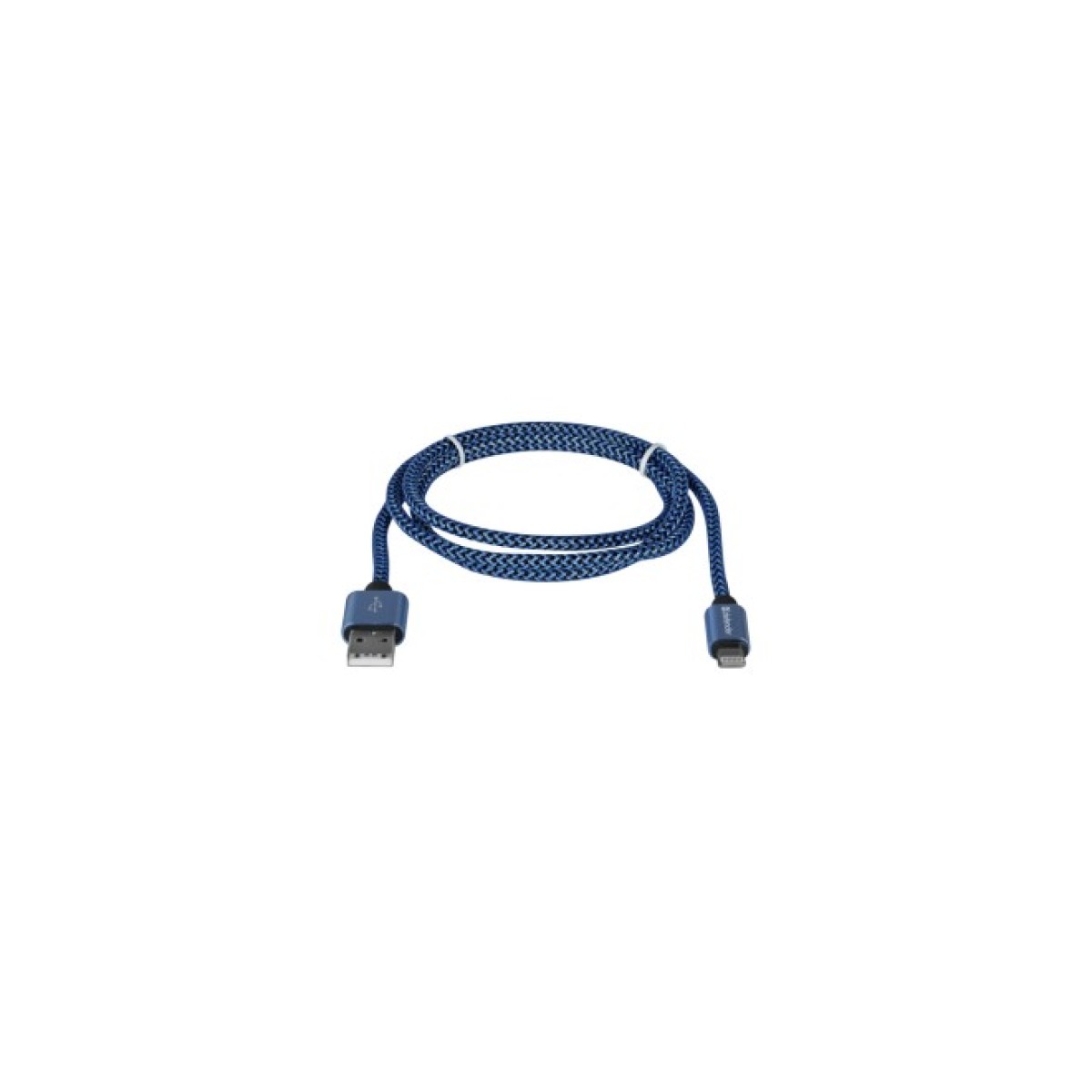 Дата кабель USB 2.0 AM to Lightning 1.0m ACH01-03T 2.1A blue Defender (87811) 98_98.jpg - фото 3