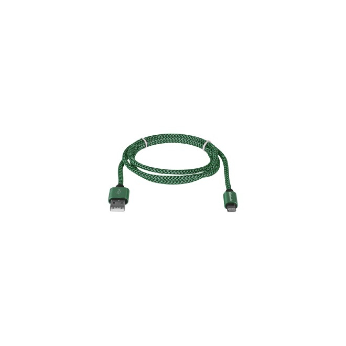 Дата кабель USB 2.0 AM to Lightning 1.0m ACH01-03T 2.1A green Defender (87810) 98_98.jpg - фото 3