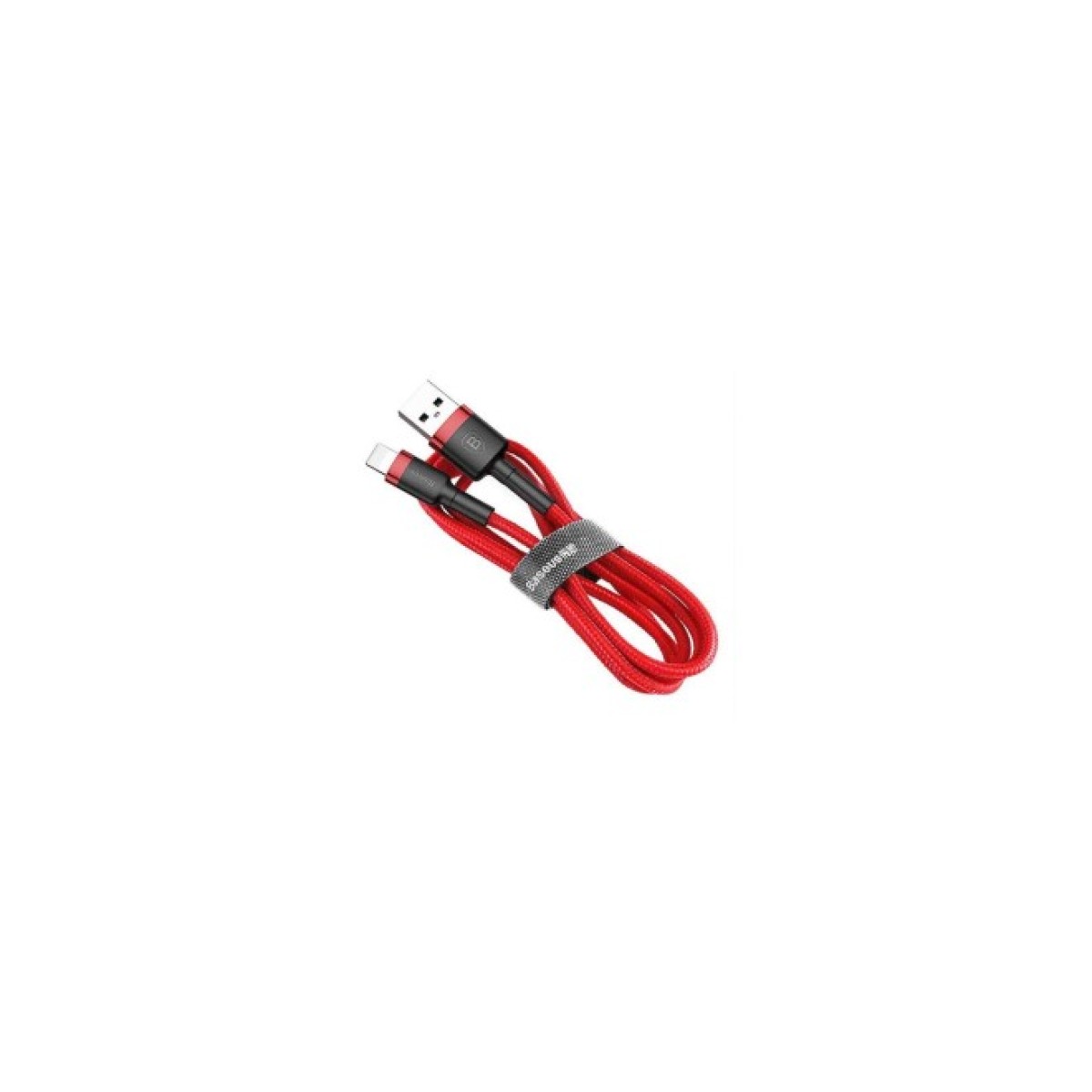 Дата кабель USB 2.0 AM to Type-C 1.0m Cafule 3A red+red Baseus (CATKLF-B09) 98_98.jpg - фото 1