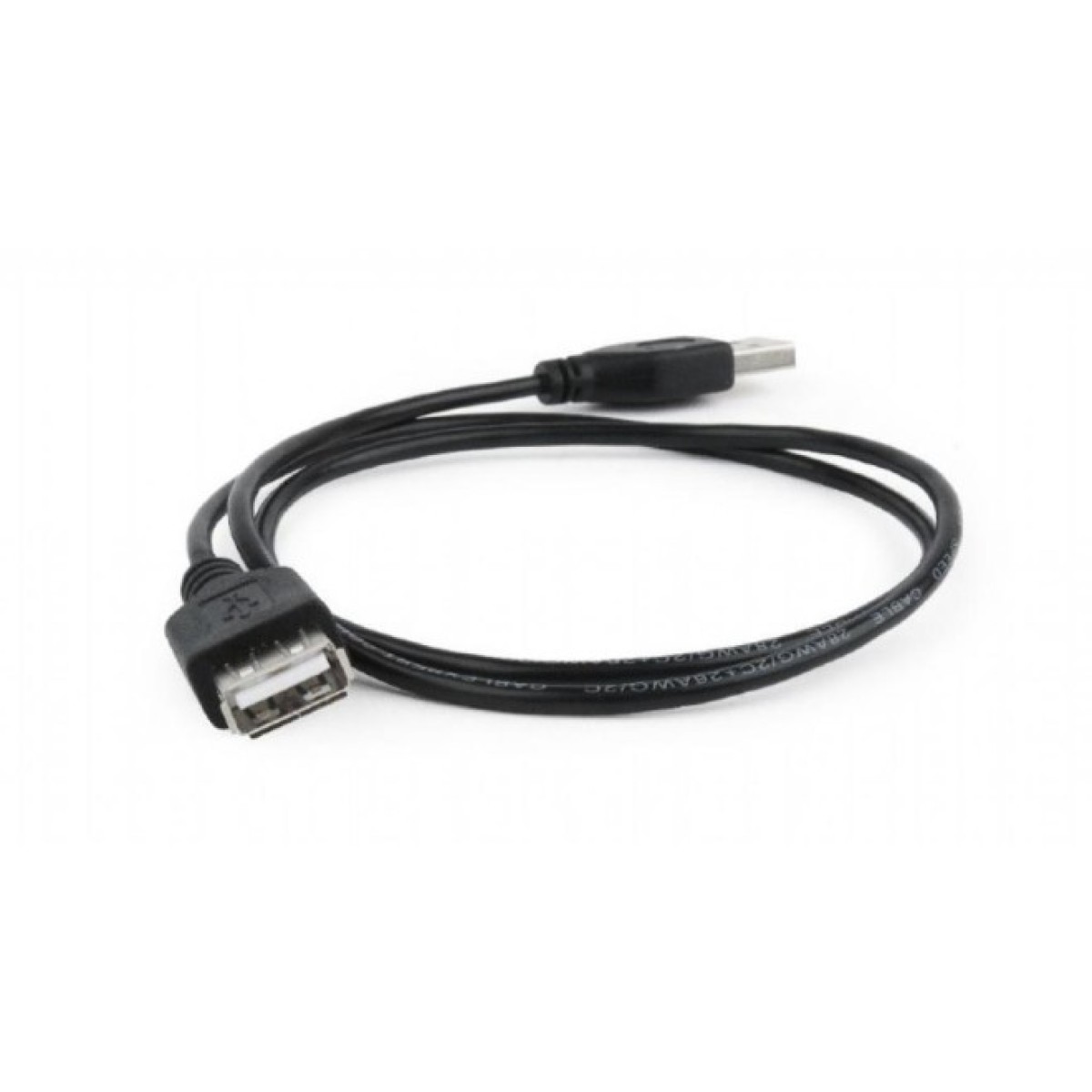 Дата кабель USB 2.0 AM/AF 0.75m Cablexpert (CC-USB2-AMAF-75CM/300-BK) 98_98.jpg - фото 3