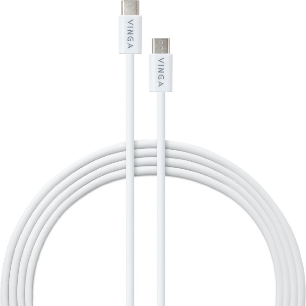 Дата кабель USB-C to USB-C 1.0m 100W E-Mark chip PVC Vinga (VCDCCCM251) 98_98.jpg - фото 1