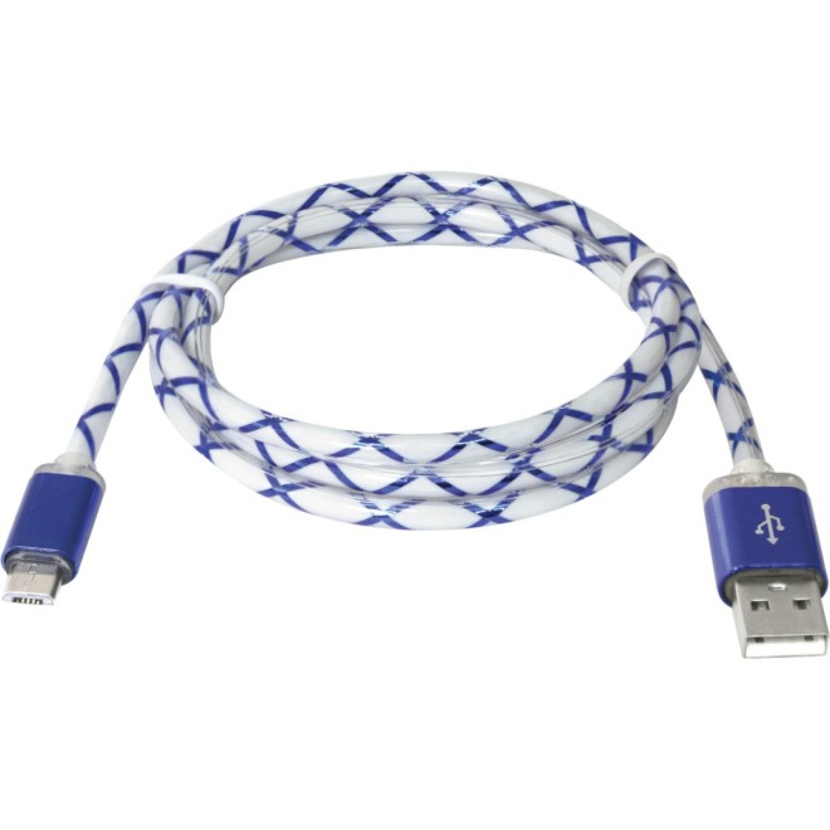 Дата кабель USB08-03LT USB - Micro USB, BlueLED backlight, 1m Defender (87555) 98_98.jpg - фото 4