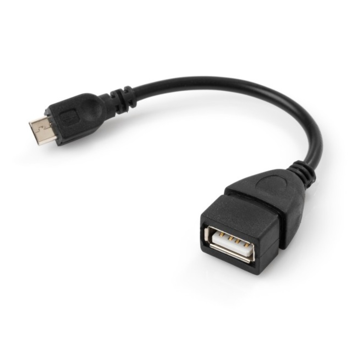 Дата кабель OTG USB 2.0 AF to Micro 5P Vinga (VCPDCOTGMBK) 98_98.jpg - фото 1
