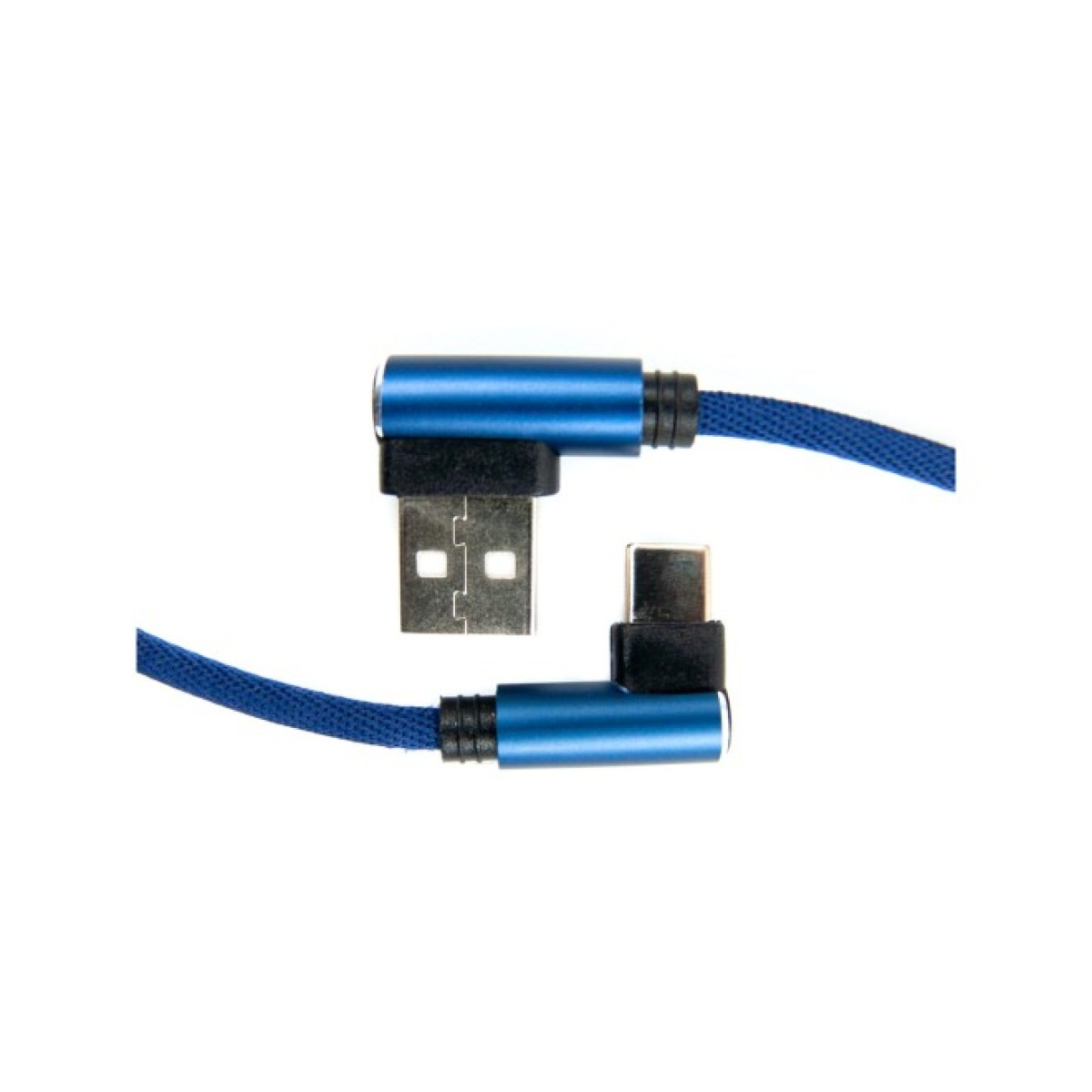 Дата кабель USB 2.0 AM to Type-C 0.25m blue Dengos (NTK-TC-UG-SHRT-SET-BLUE) 98_98.jpg - фото 2