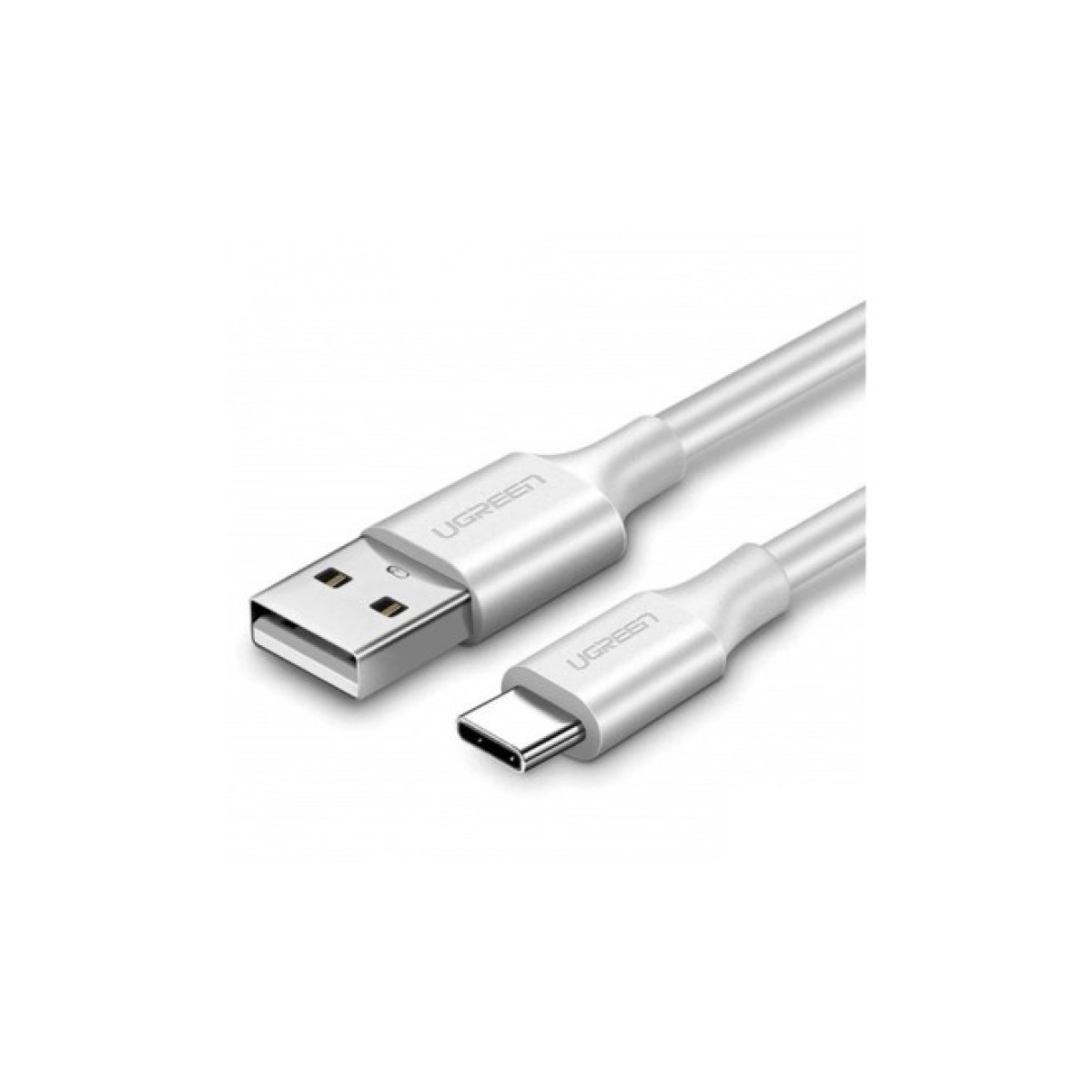 Дата кабель USB 2.0 AM to Type-C 2.0m US287 (White) Ugreen (60123) 98_98.jpg