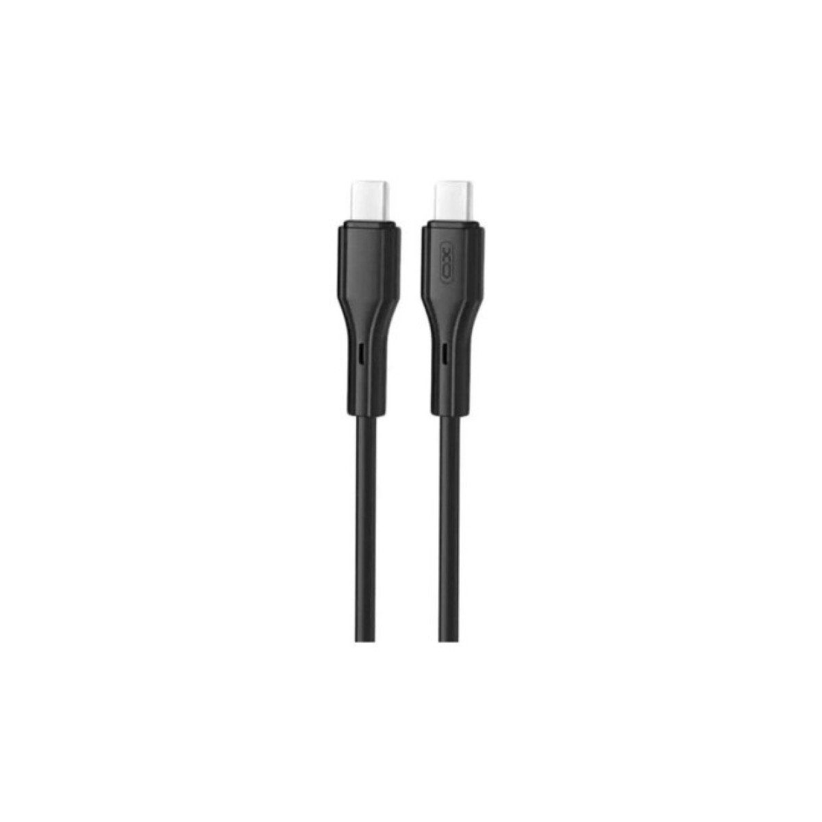 Дата кабель USB-C to USB-C 1.0m NB-Q231B 60W Black XO (NB-Q231B-BK) 98_98.jpg - фото 1