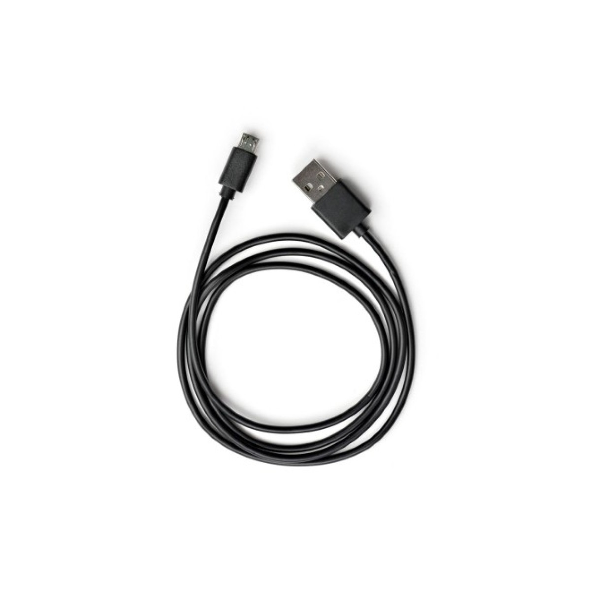 Дата кабель USB 2.0 AM to Micro 5P PVC 1m black Vinga (VCPDCM1BK) 98_98.jpg - фото 1
