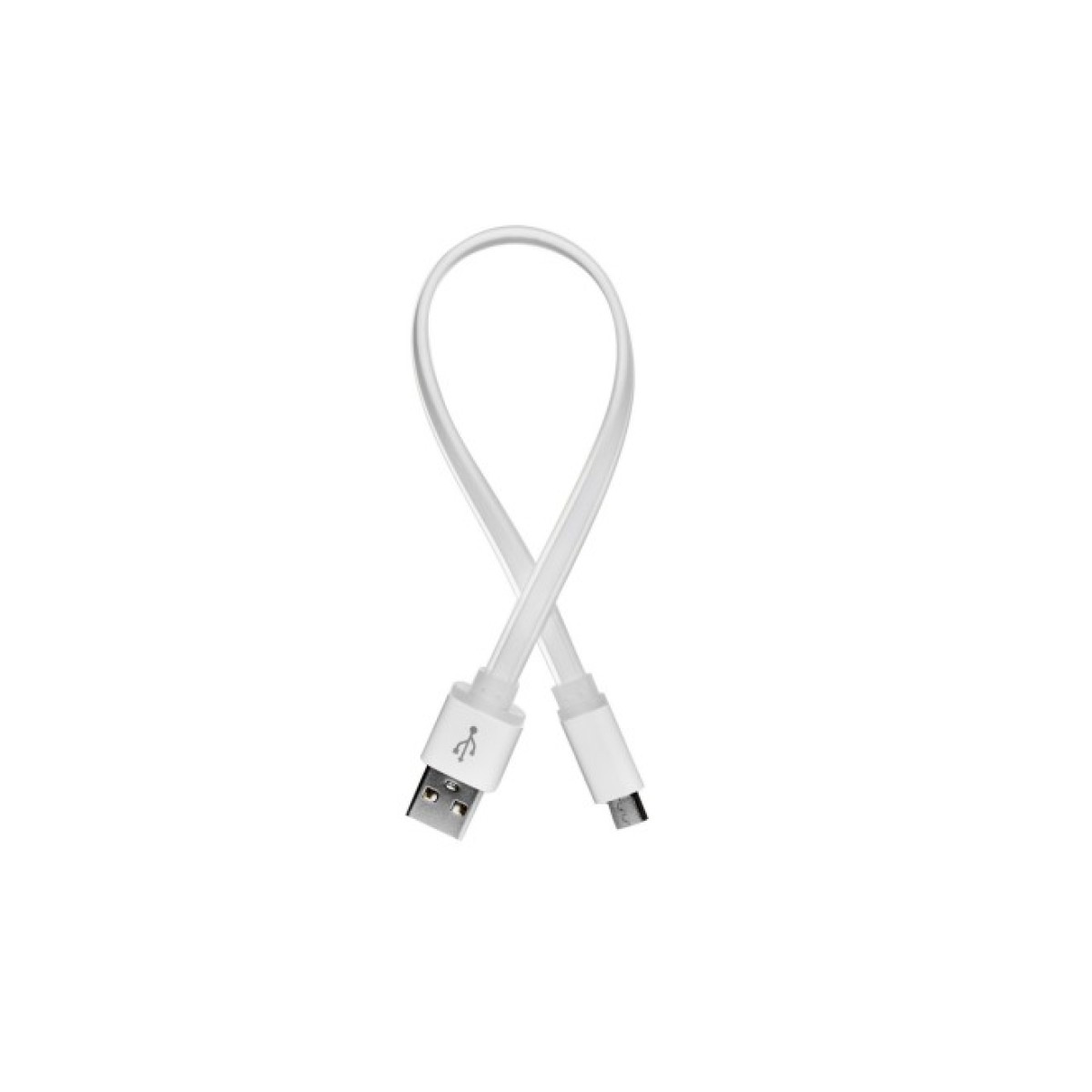 Дата кабель USB 2.0 AM to Micro 5P 0.25m white ColorWay (CW-CBUM-MUM25W) 256_256.jpg