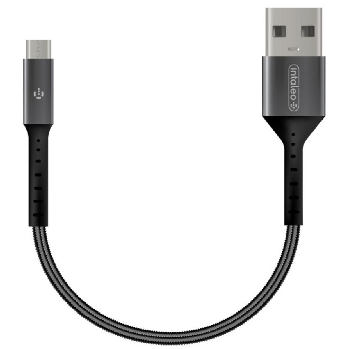 Дата кабель USB 2.0 AM to Micro 5P 0.2m Intaleo (1283126495632) 98_98.jpg - фото 1