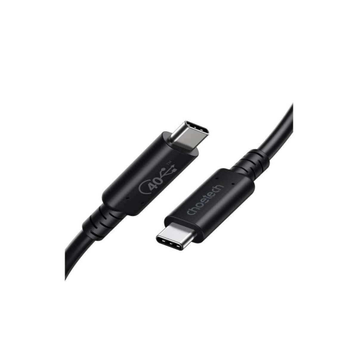 Дата кабель USB-C to USB-C 0.8m USB 4 100W 40Gbps 8K60Hz Choetech (XCC-1028) 98_98.jpg - фото 6