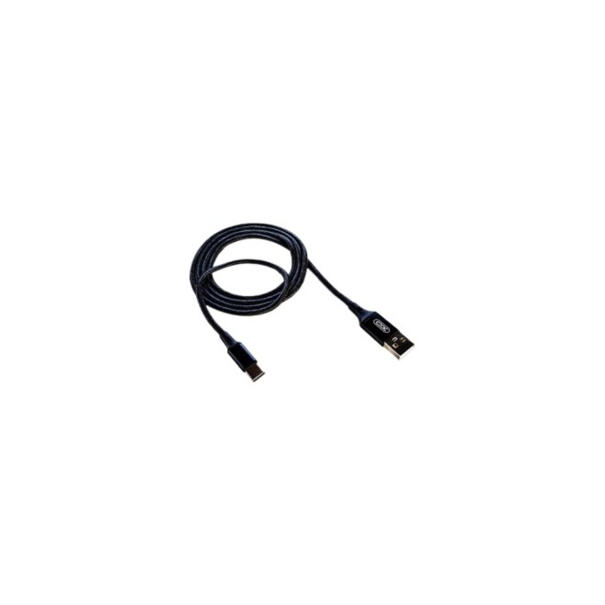 Дата кабель USB 2.0 AM to Type-C 2.0m NB143 Braided Black XO (XO-NB143C2-BK) 98_98.jpg - фото 3