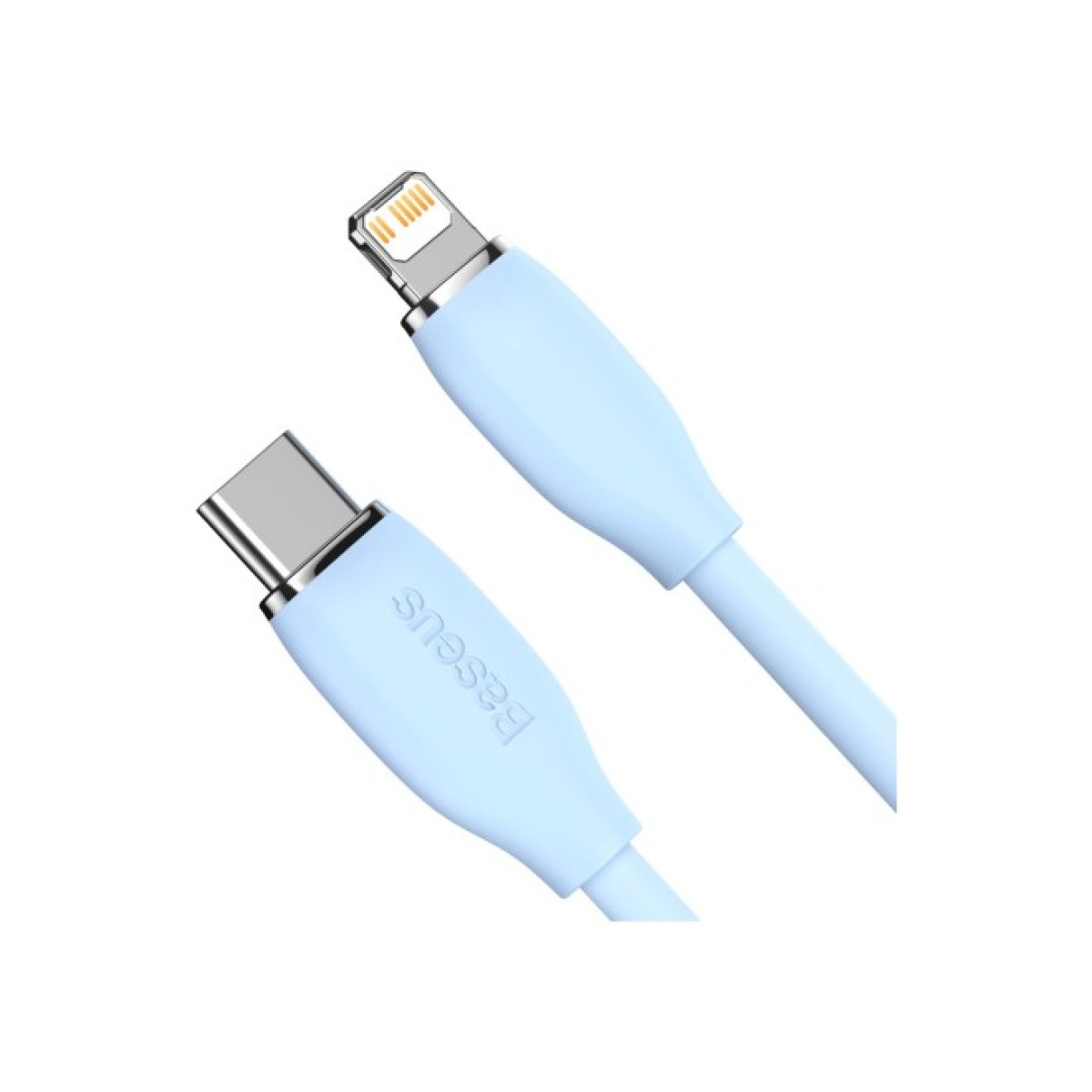 Дата кабель USB-C to Lightning 1.2m 20W Blue Baseus (CAGD020003) 98_98.jpg - фото 6