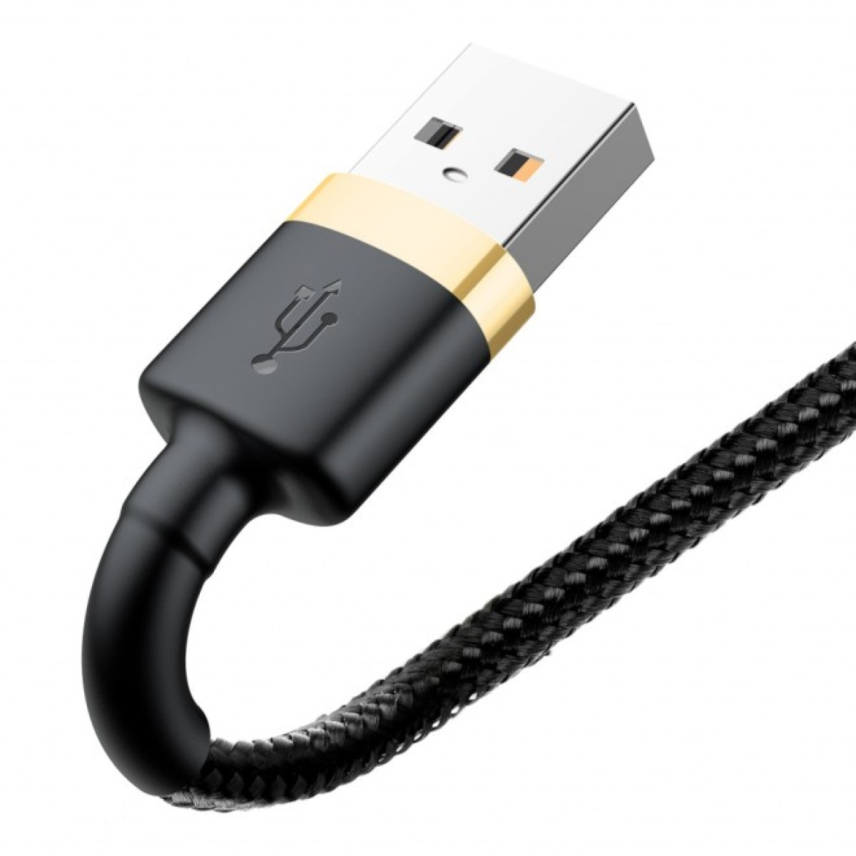 Дата кабель USB 2.0 AM to Lightning 1.0m 1.5A gold-black Baseus (CALKLF-BV1) 98_98.jpg - фото 3