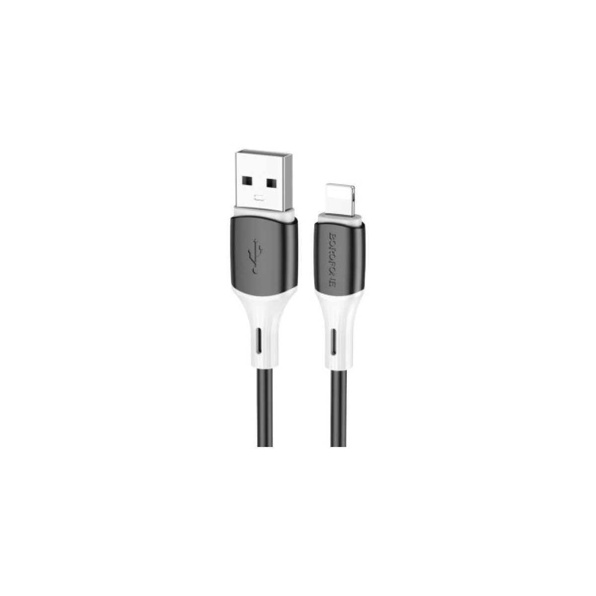 Дата кабель USB 2.0 AM to Lightning 1.0m BX79 3A Black BOROFONE (BX79LB) 256_256.jpg