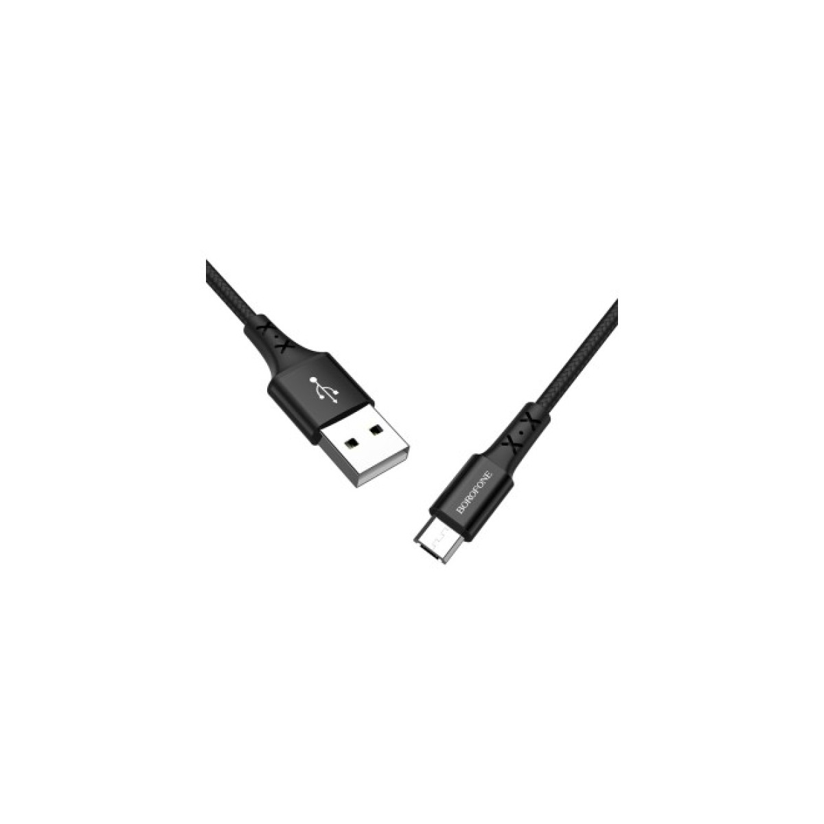 Дата кабель USB 2.0 AM to Micro 5P 1.0m BX20 Enjoy 2A Black BOROFONE (BX20MB) 98_98.jpg - фото 4