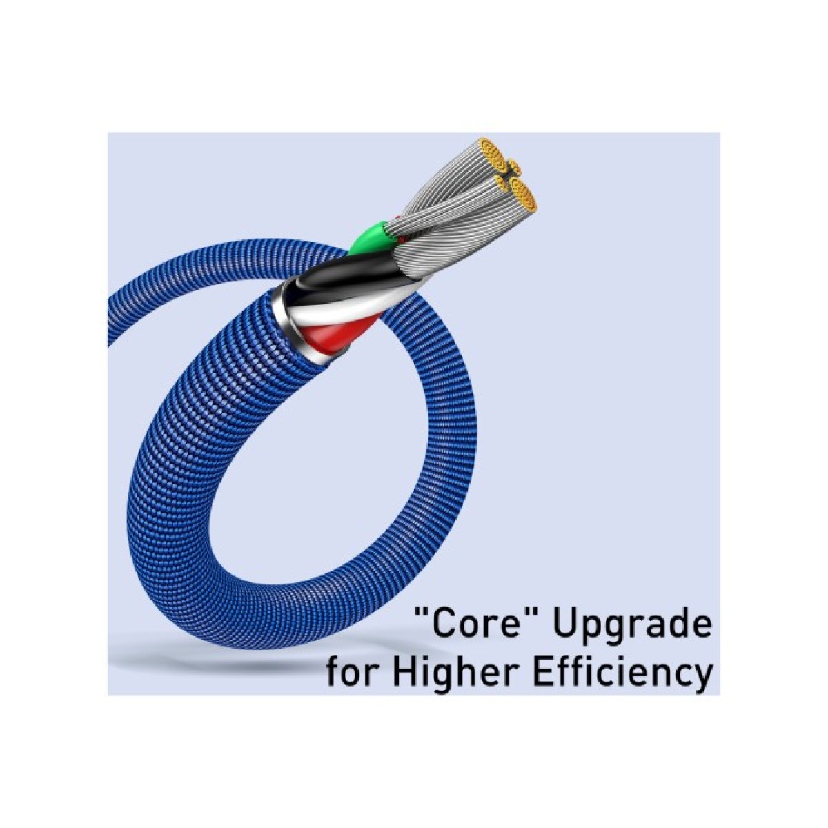 Дата кабель USB 2.0 AM to Lightning 1.2m 2.4A Blue Baseus (948086) 98_98.jpg - фото 3