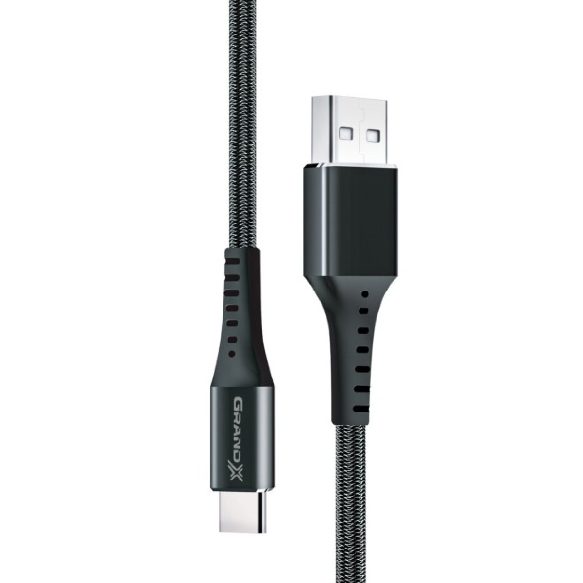 Дата кабель USB 2.0 AM to Type-C 1.2m Black Grand-X (FC-12B) 256_256.jpg