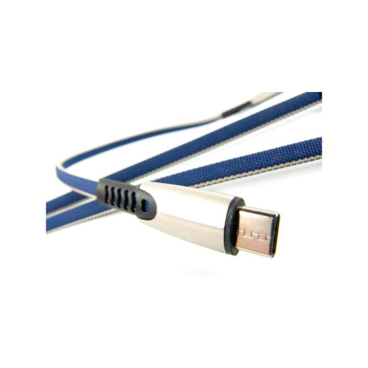 Дата кабель USB 2.0 AM to Type-C 0.25m blue Dengos (PLS-TC-SHRT-PLSK-BLUE) 98_98.jpg - фото 2