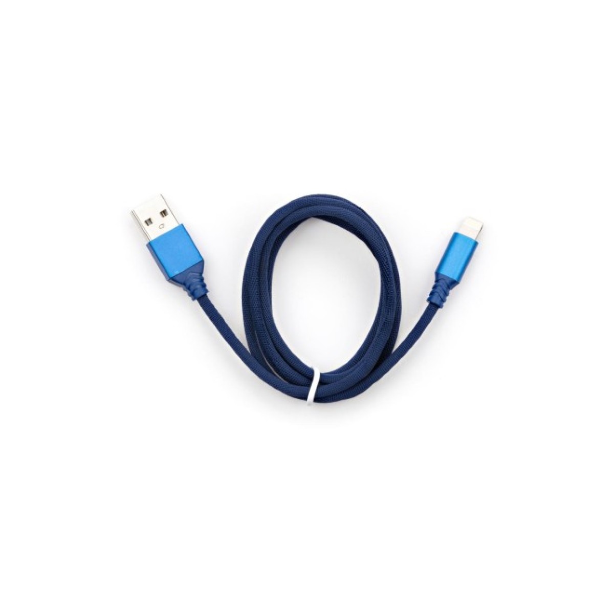 Дата кабель USB 2.0 AM to Lightning nylon 1m blue Vinga (VCPDCLNB21B) 256_256.jpg