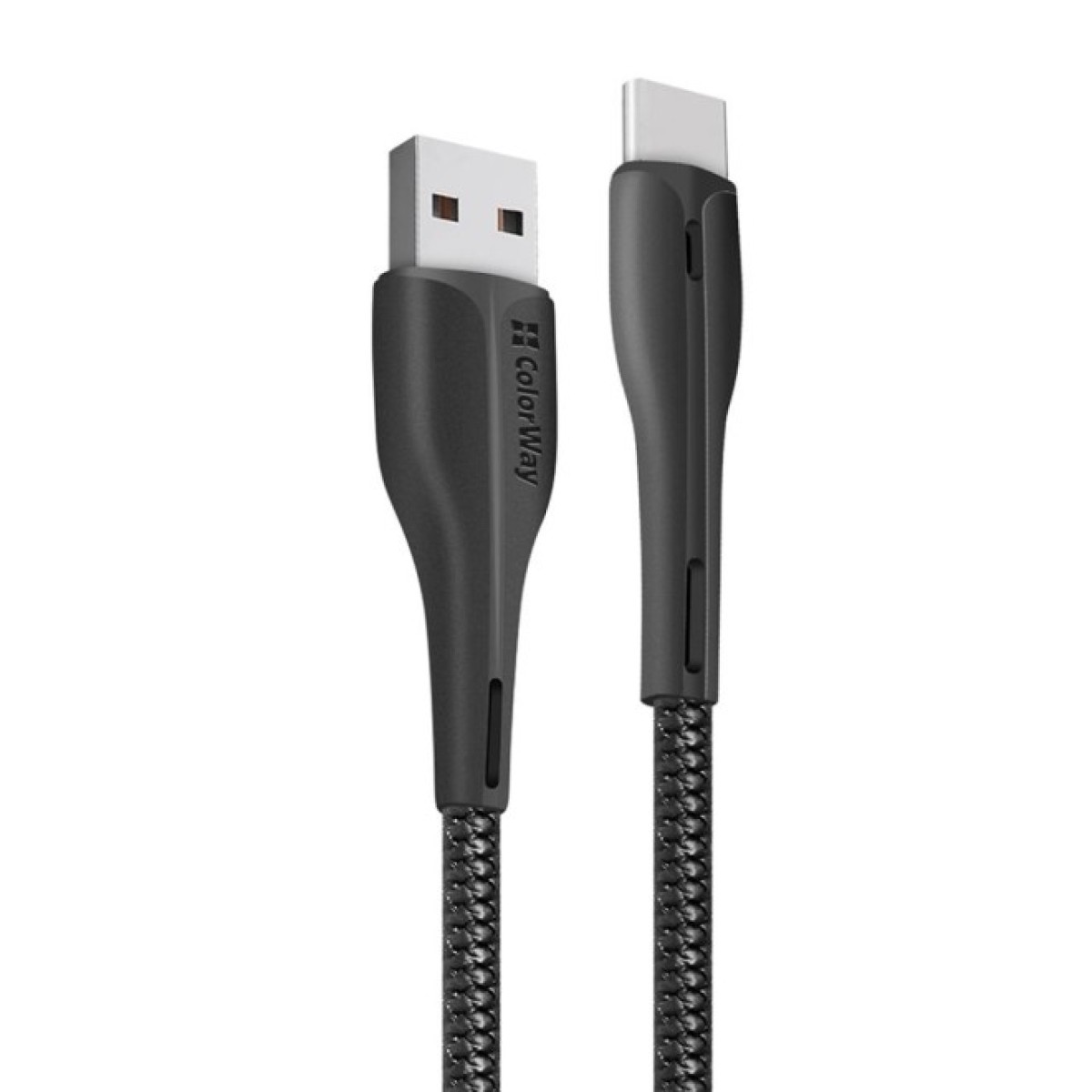 Дата кабель USB 2.0 AM to Type-C 1.0m led black ColorWay (CW-CBUC034-BK) 98_98.jpg - фото 3