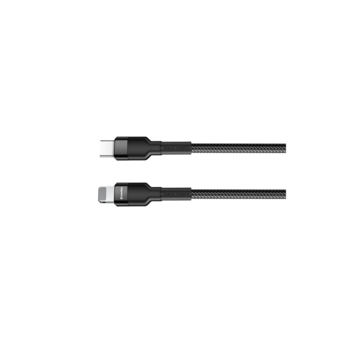 Дата кабель USB-C to Lightning 0.3m 3А black ColorWay (CW-CBPDCL054-BK) 256_256.jpg
