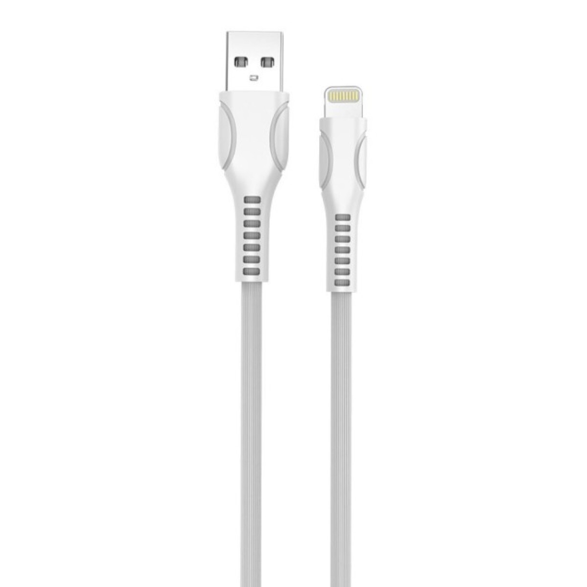 Дата кабель USB 2.0 AM to Lightning 1.0m line-drawing white ColorWay (CW-CBUL027-WH) 98_98.jpg - фото 2