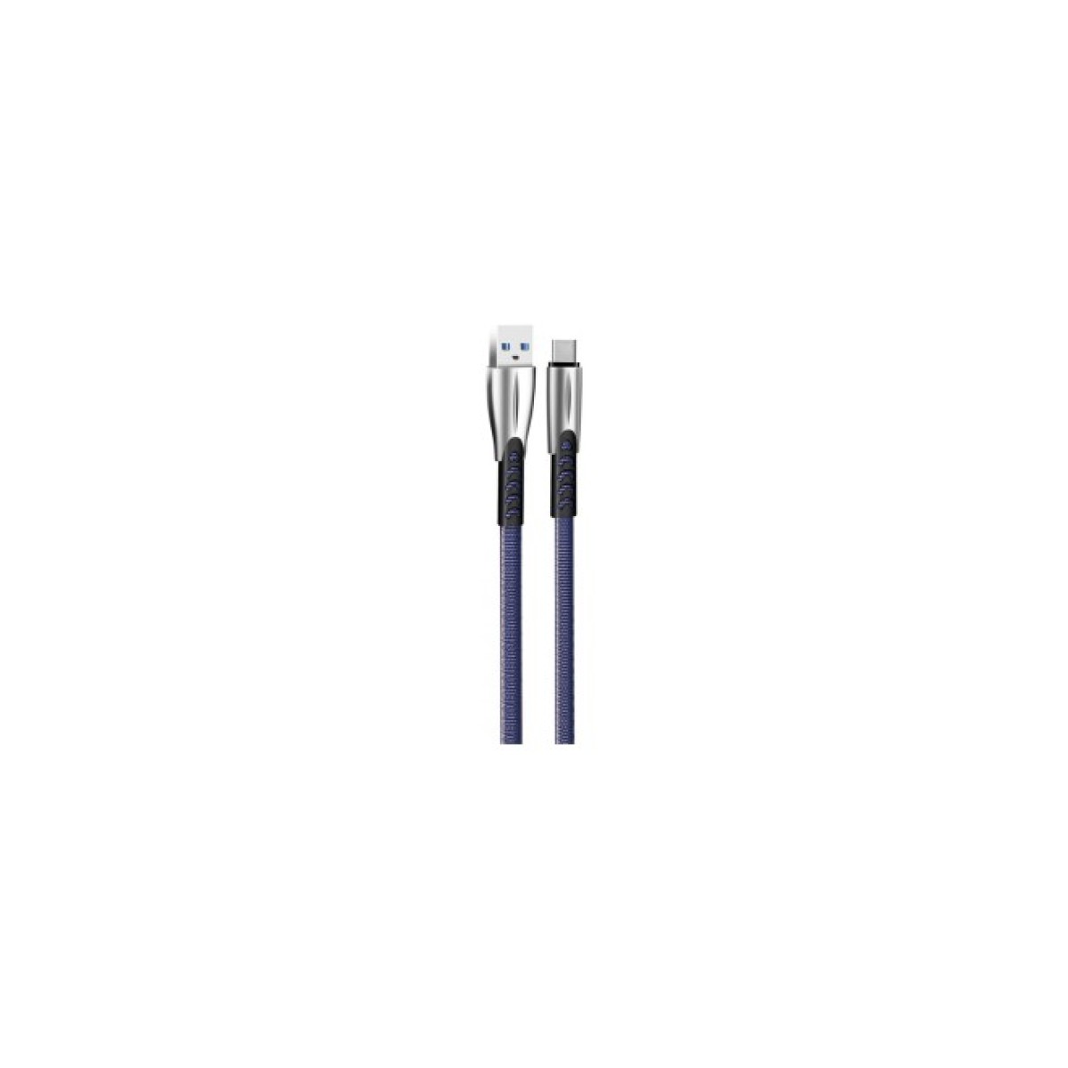 Дата кабель USB 2.0 AM to Type-C 1.0m zinc alloy blue ColorWay (CW-CBUC012-BL) 98_98.jpg - фото 2