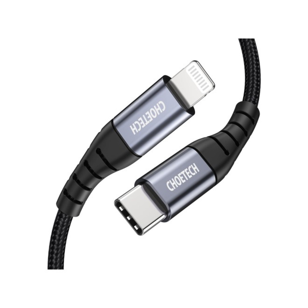 Дата кабель USB-C 3.1 to Lightning 2.0m 20W MFI Choetech (IP0041) 98_98.jpg - фото 1