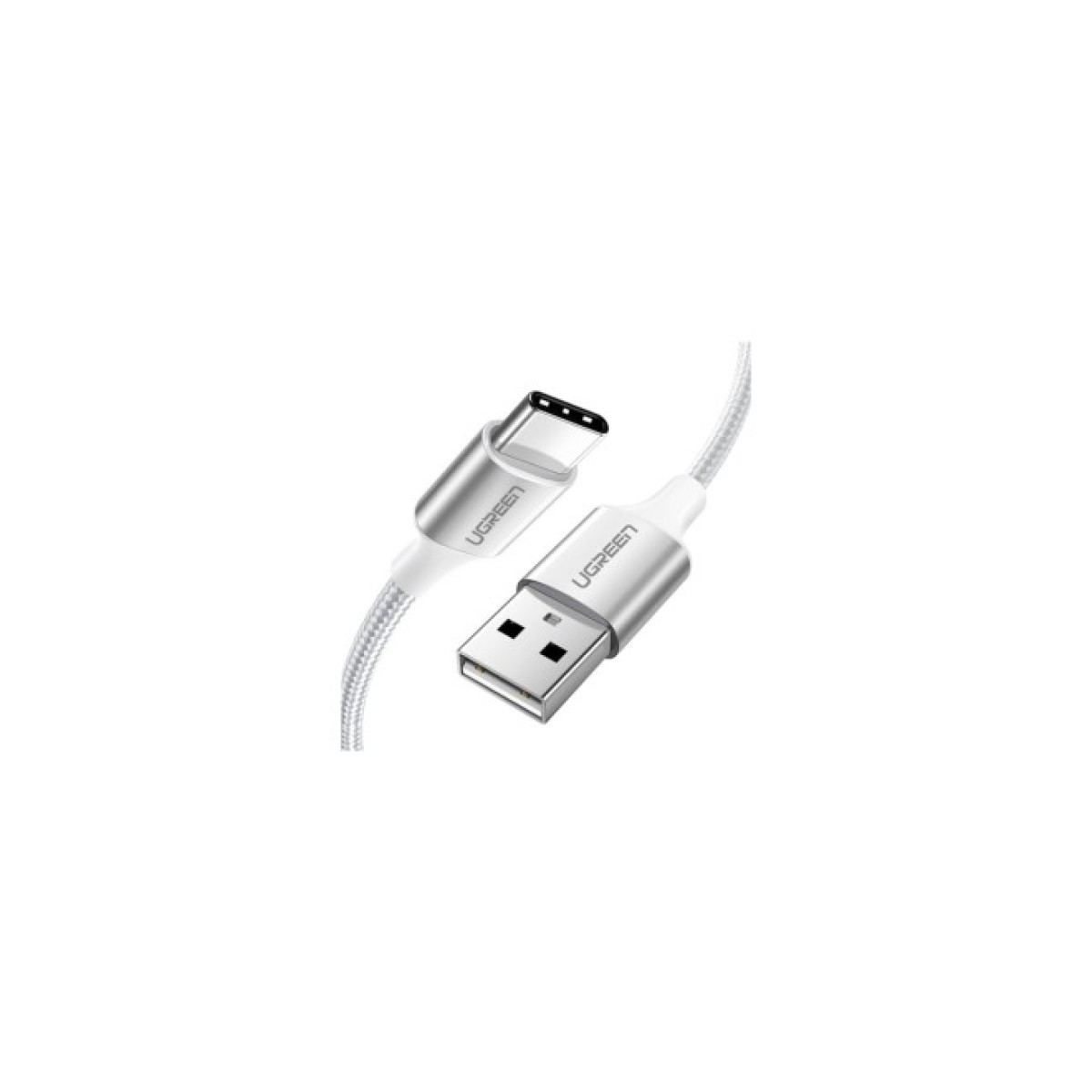 Дата кабель USB-C to USB-C 1.5m US300 5A USB2.0 White Ugreen (US300/80370) 98_98.jpg - фото 2