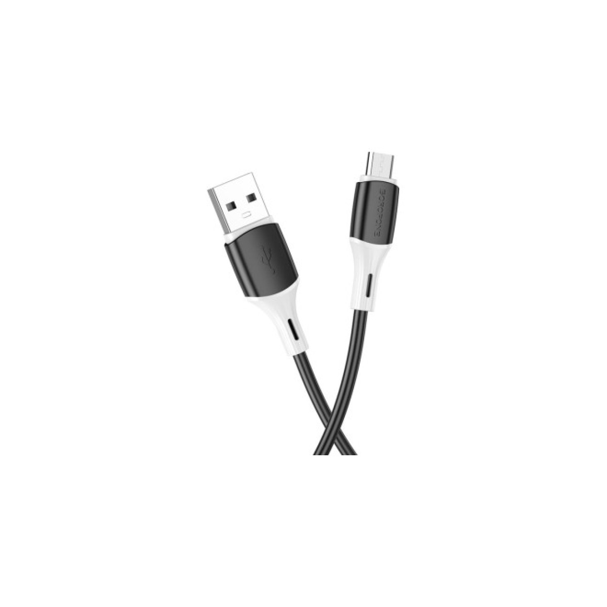 Дата кабель USB 2.0 AM to Micro 5P 1.0m BX79 2.4A Black BOROFONE (BX79MB) 98_98.jpg - фото 4