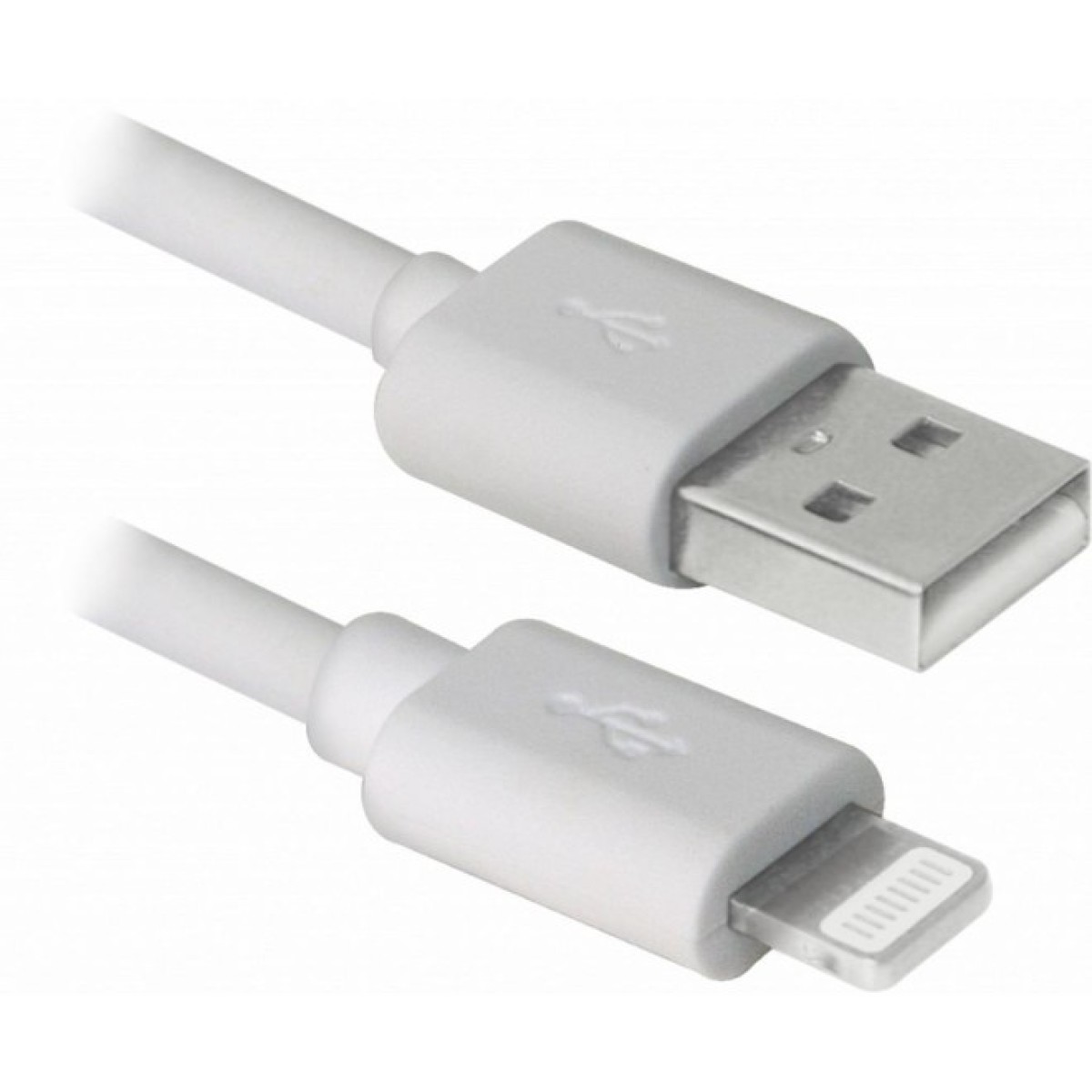 Дата кабель USB 2.0 AM to Lightning 1.0m MFI TPE White REAL-EL (EL123500055) 256_256.jpg