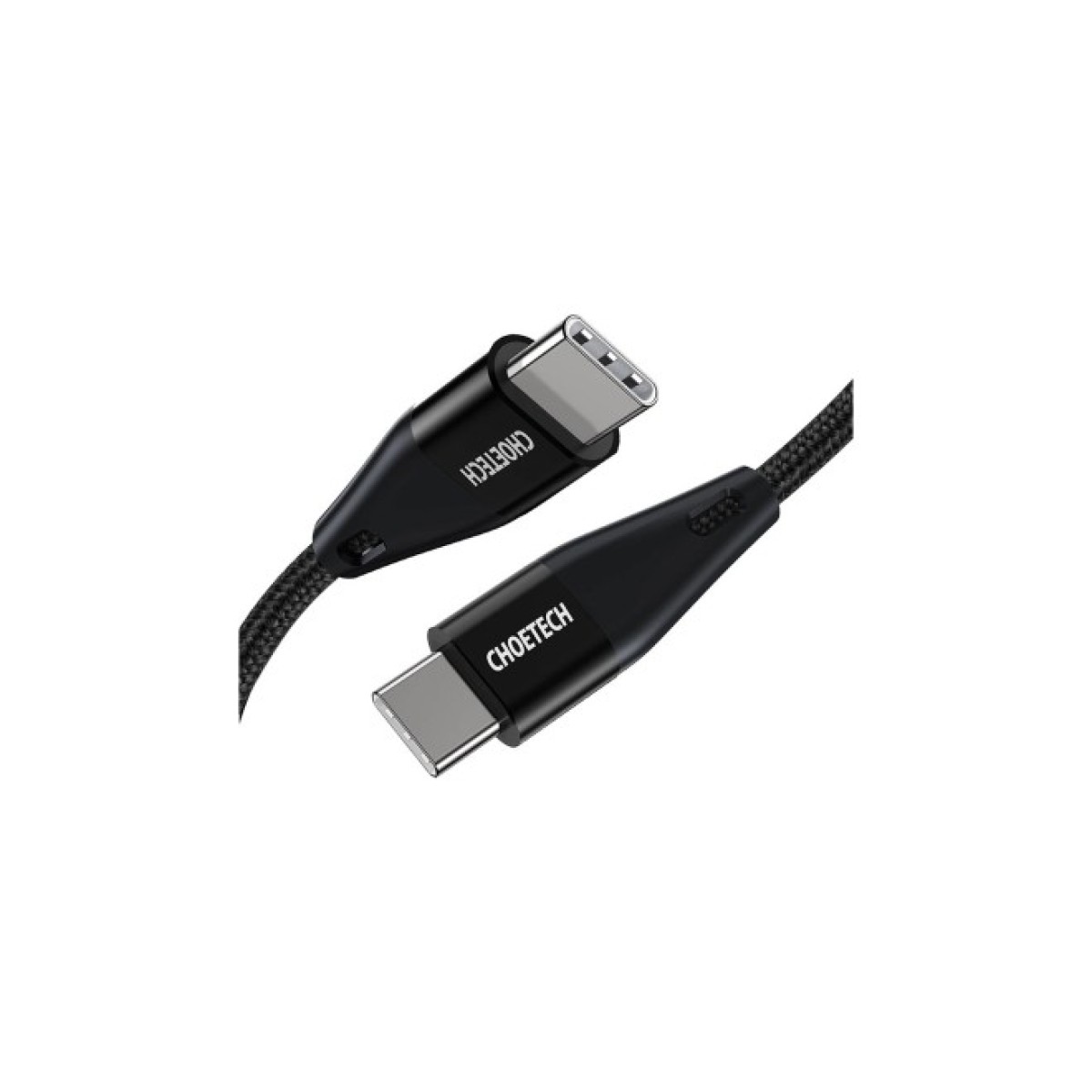 Дата кабель USB-С to USB-С 1.2m 60W USB2.0 Choetech (XCC-1003-BK) 98_98.jpg - фото 1