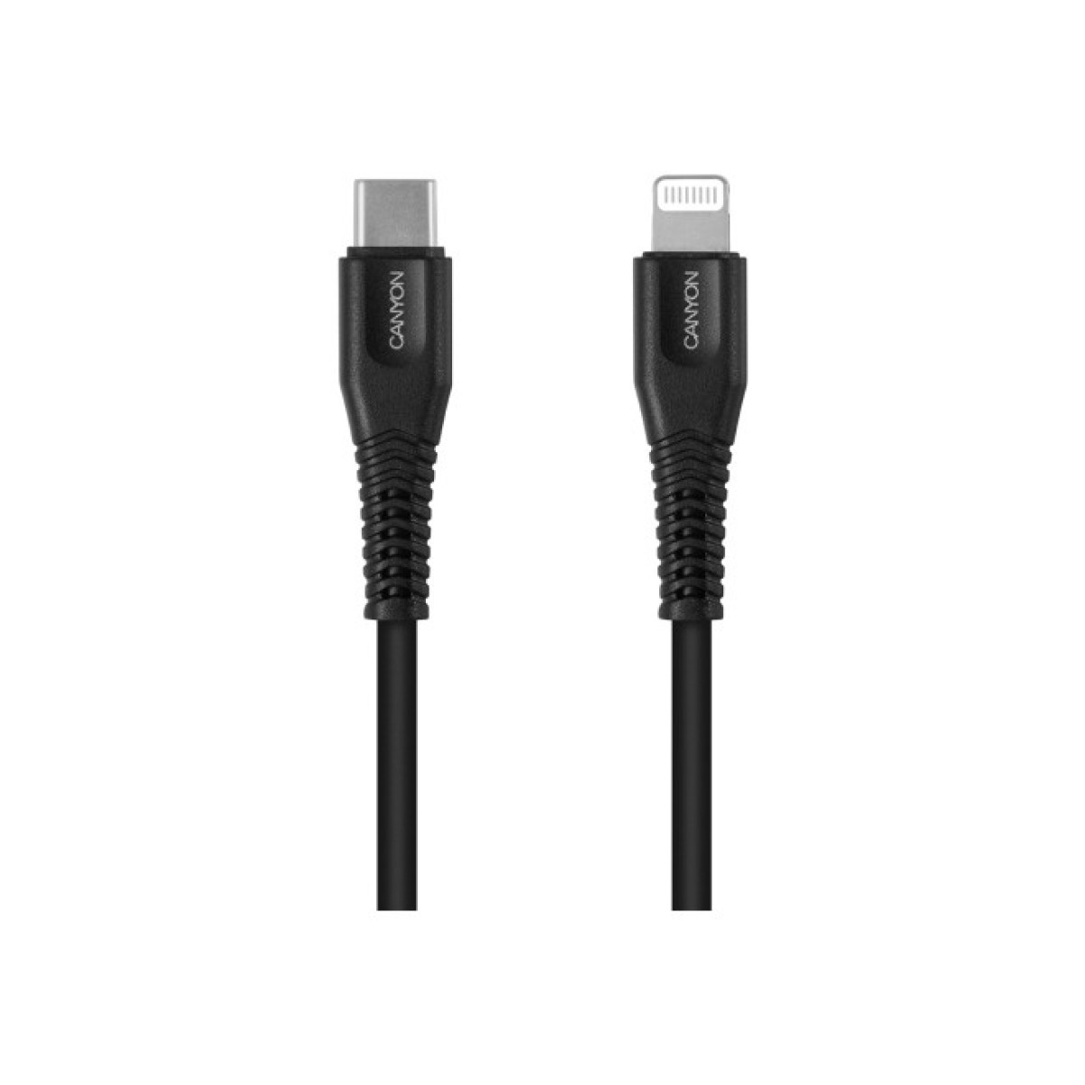 Дата кабель USB Type-C to Lightning 1.2m MFI Black Canyon (CNS-MFIC4B) 256_256.jpg