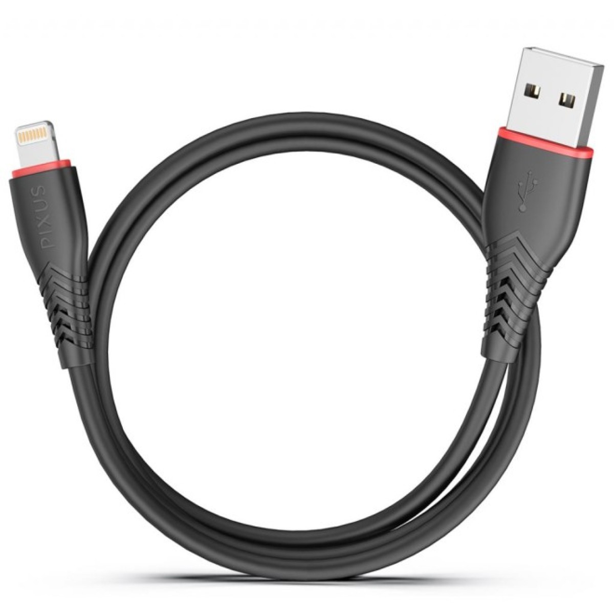 Дата кабель USB 2.0 AM to Lightning Start Pixus (4897058531350) 256_256.jpg