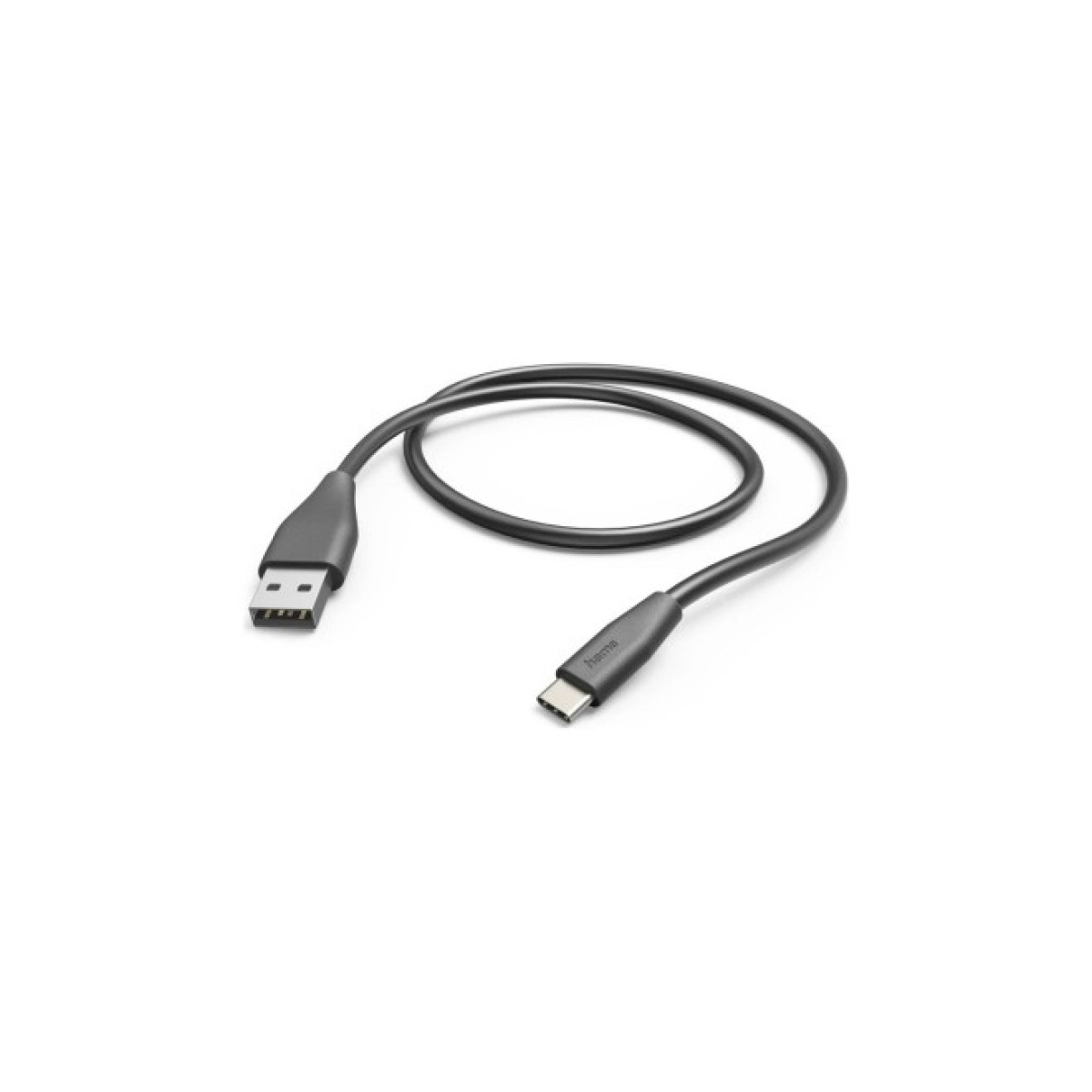 Дата кабель USB 2.0 AM to Type-C 1.5m Black Hama (00201595) 256_256.jpg