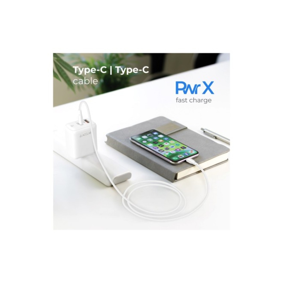 Дата кабель USB-C to USB-C 1.2m PwrX 60W ACCLAB (1283126559563) 98_98.jpg - фото 5