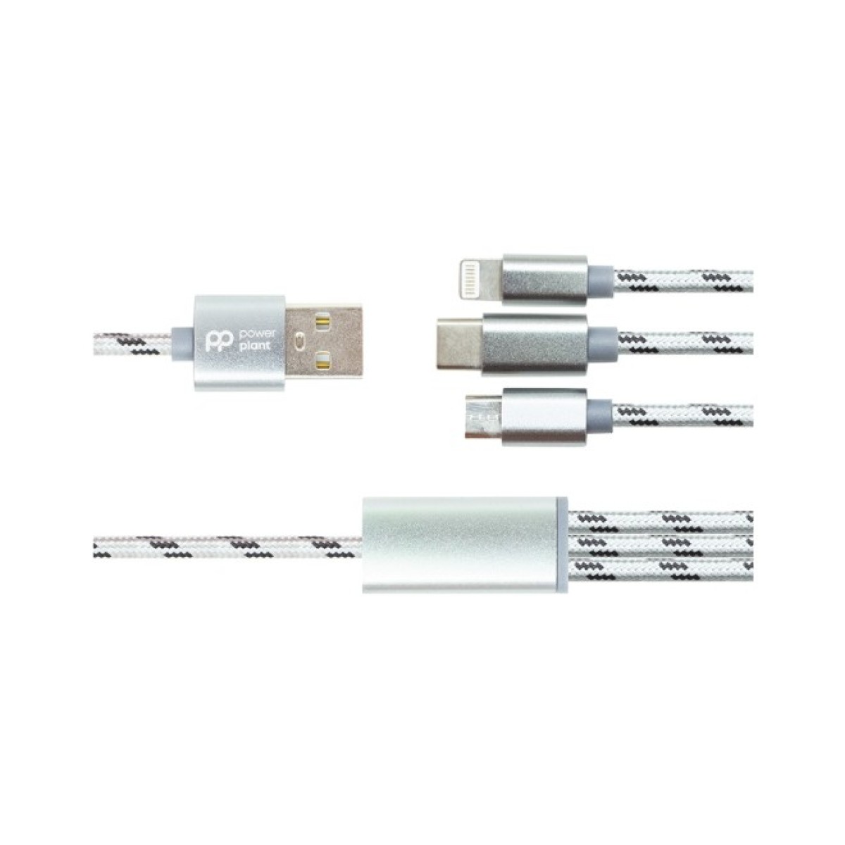 Дата кабель USB 2.0 AM to Lightning + Micro 5P + Type-C 1.0m 2.1A PowerPlant (CA910663) 98_98.jpg