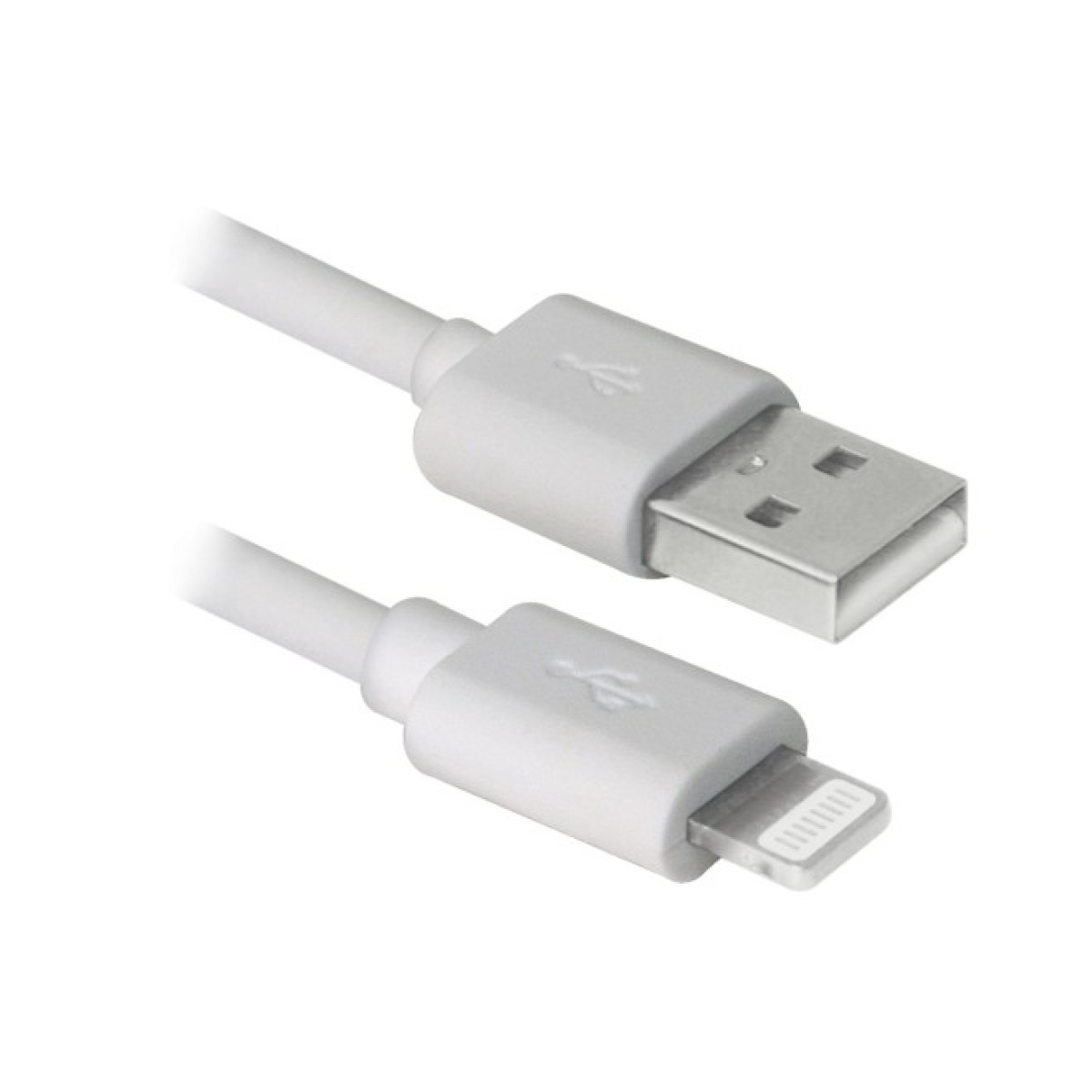 Дата кабель USB 2.0 AM to Lightning 1.0m ACH01-03BH white Defender (87479) 256_256.jpg