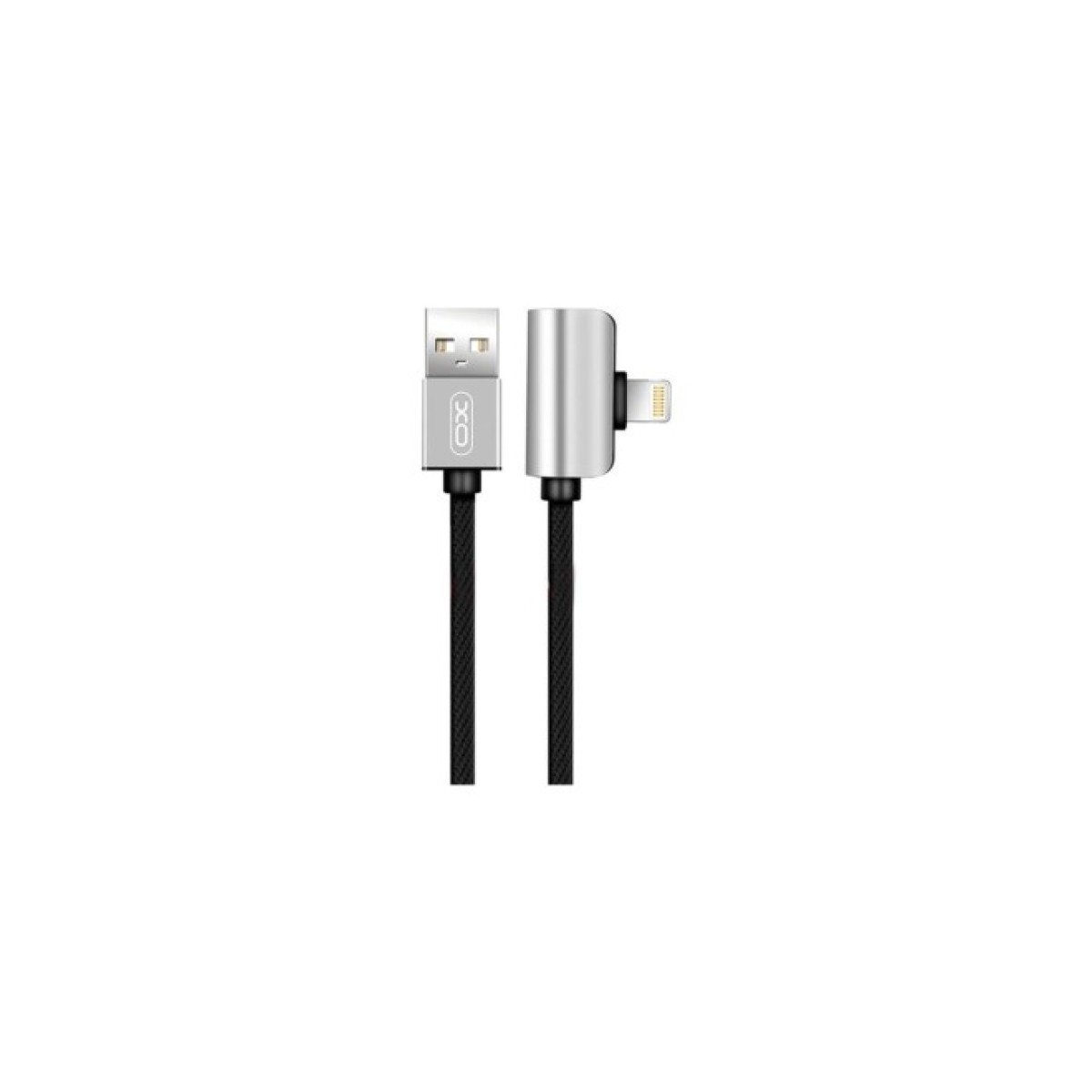 Дата кабель NB46 2in1 USB - Lightning + Lightning Audio 2.4А 1.0m Silver XoKo (XO-NB46) 98_98.jpg - фото 1