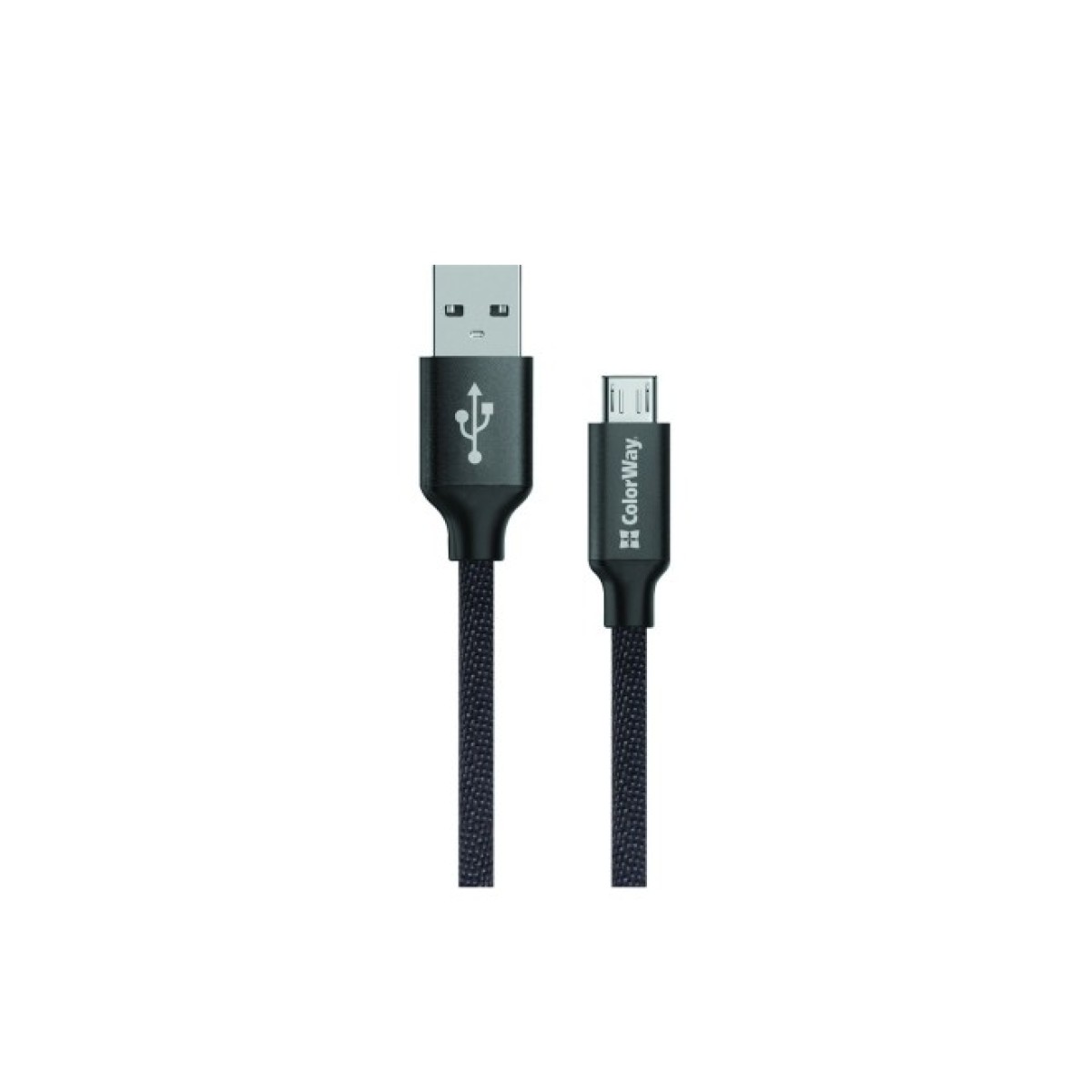 Дата кабель USB 2.0 AM to Micro 5P 1.0m black ColorWay (CW-CBUM002-BK) 256_256.jpg