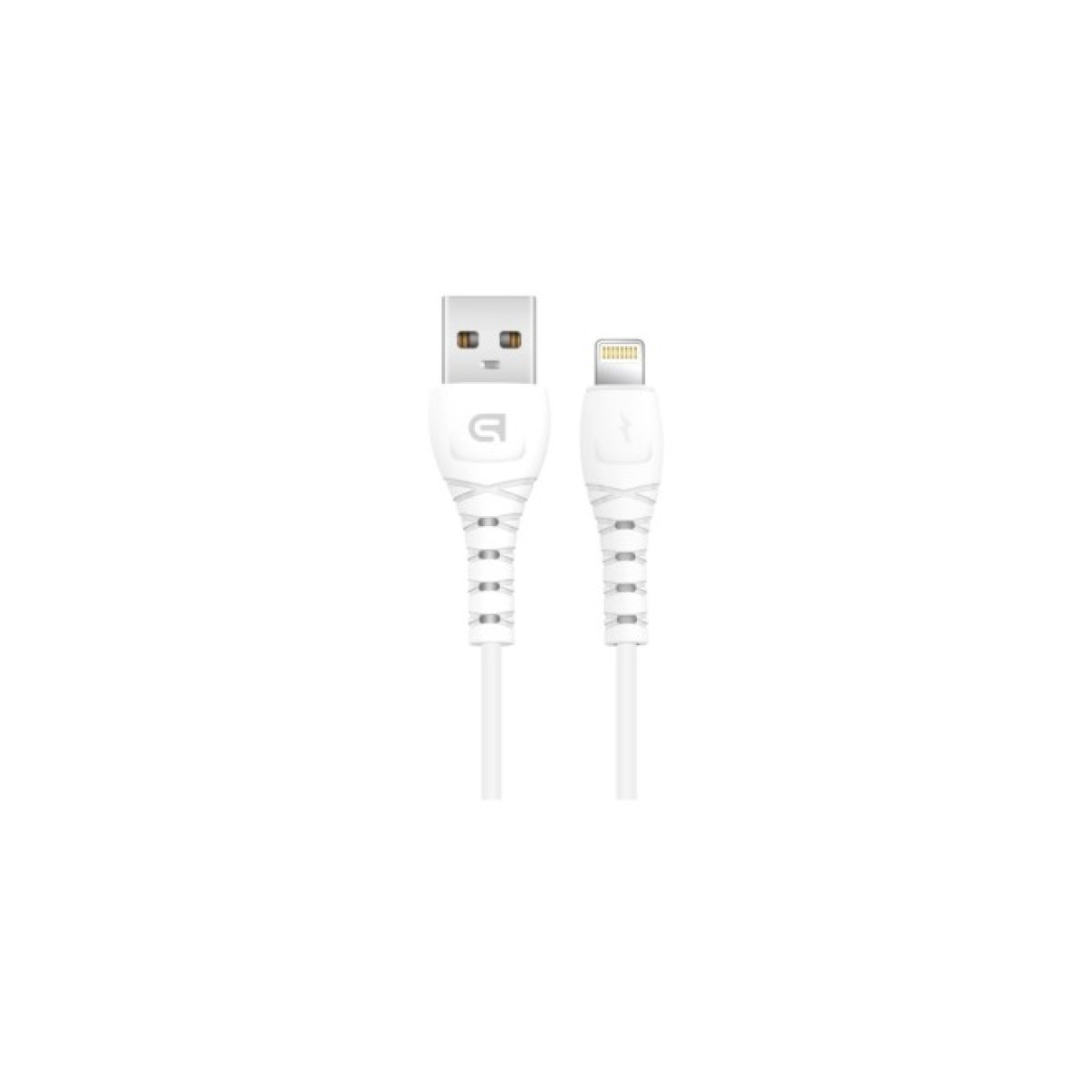 Дата кабель USB 2.0 AM to Lightning 1.0m AR16 3A white Armorstandart (ARM59534) 98_98.jpg - фото 1